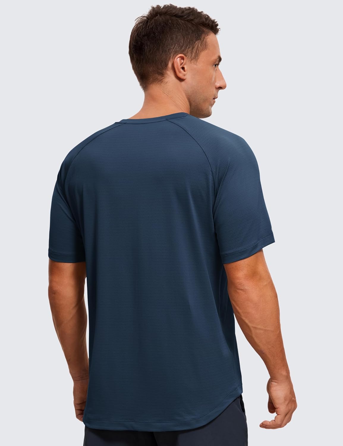 Leichte sportliche Herren T-Shirts Laufen Trainingsshirt Kurzarm Gym Tops - Bild 44 von 54