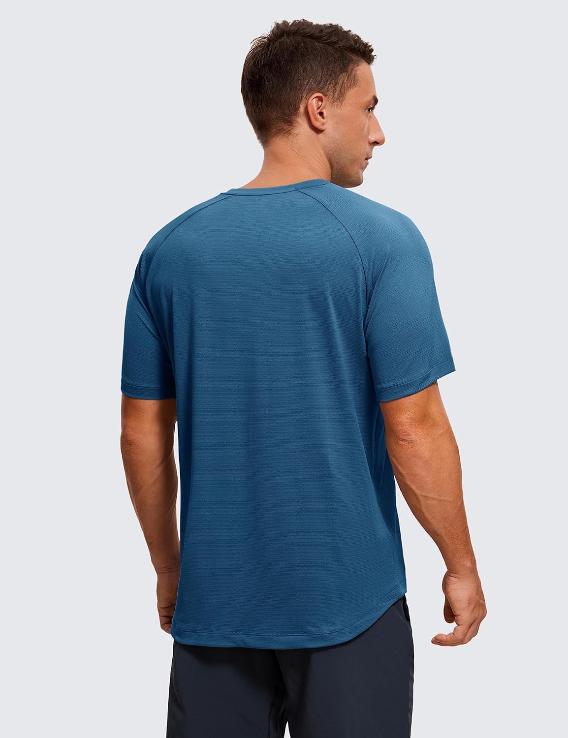 Leichte sportliche Herren T-Shirts Laufen Trainingsshirt Kurzarm Gym Tops - Bild 48 von 54