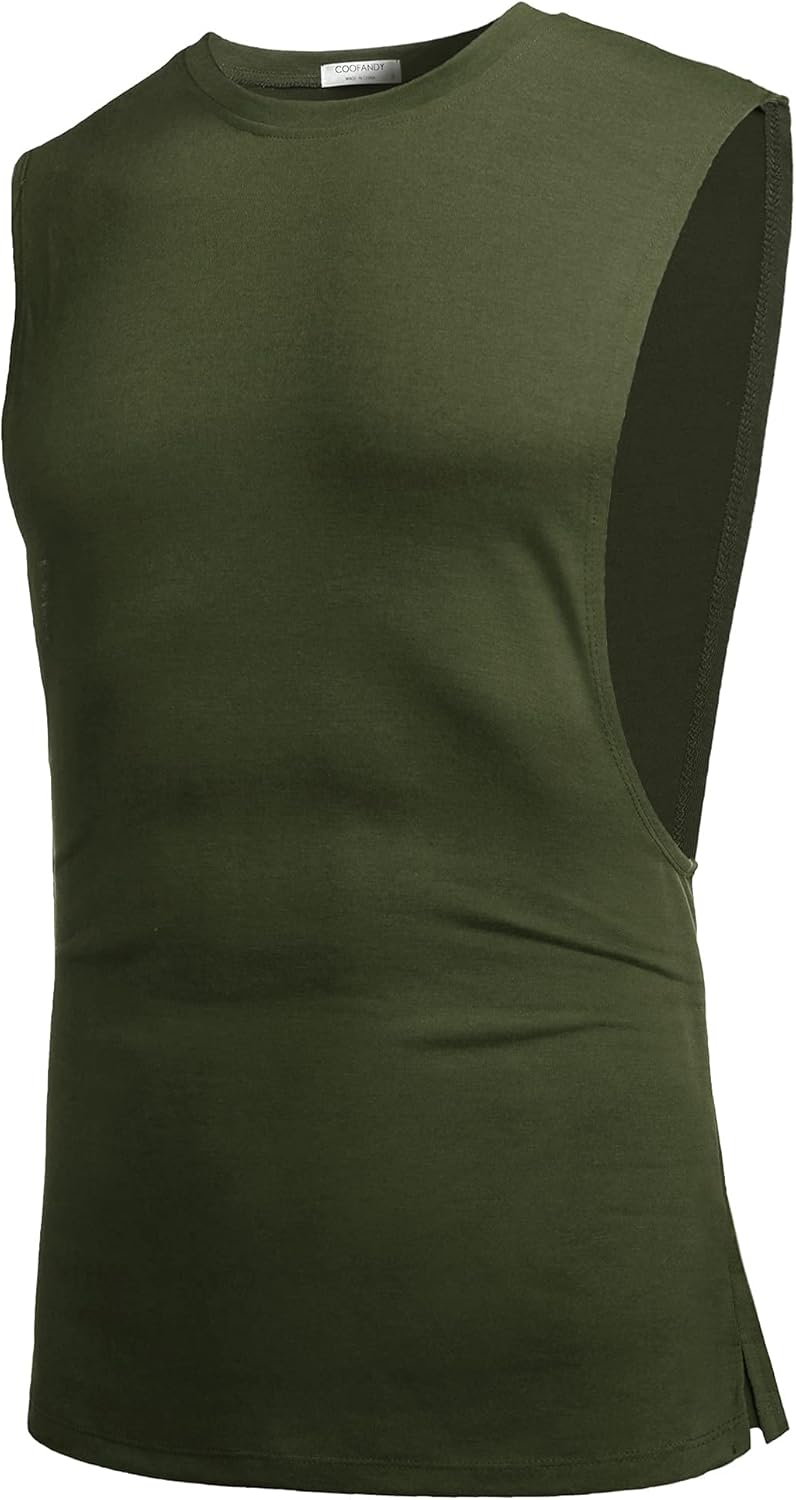 Herren Training Tank Top Gym Bodybuilding Ärmellos Muskel T-Shirts Abgeschnittene Shirts - Bild 23 von 117