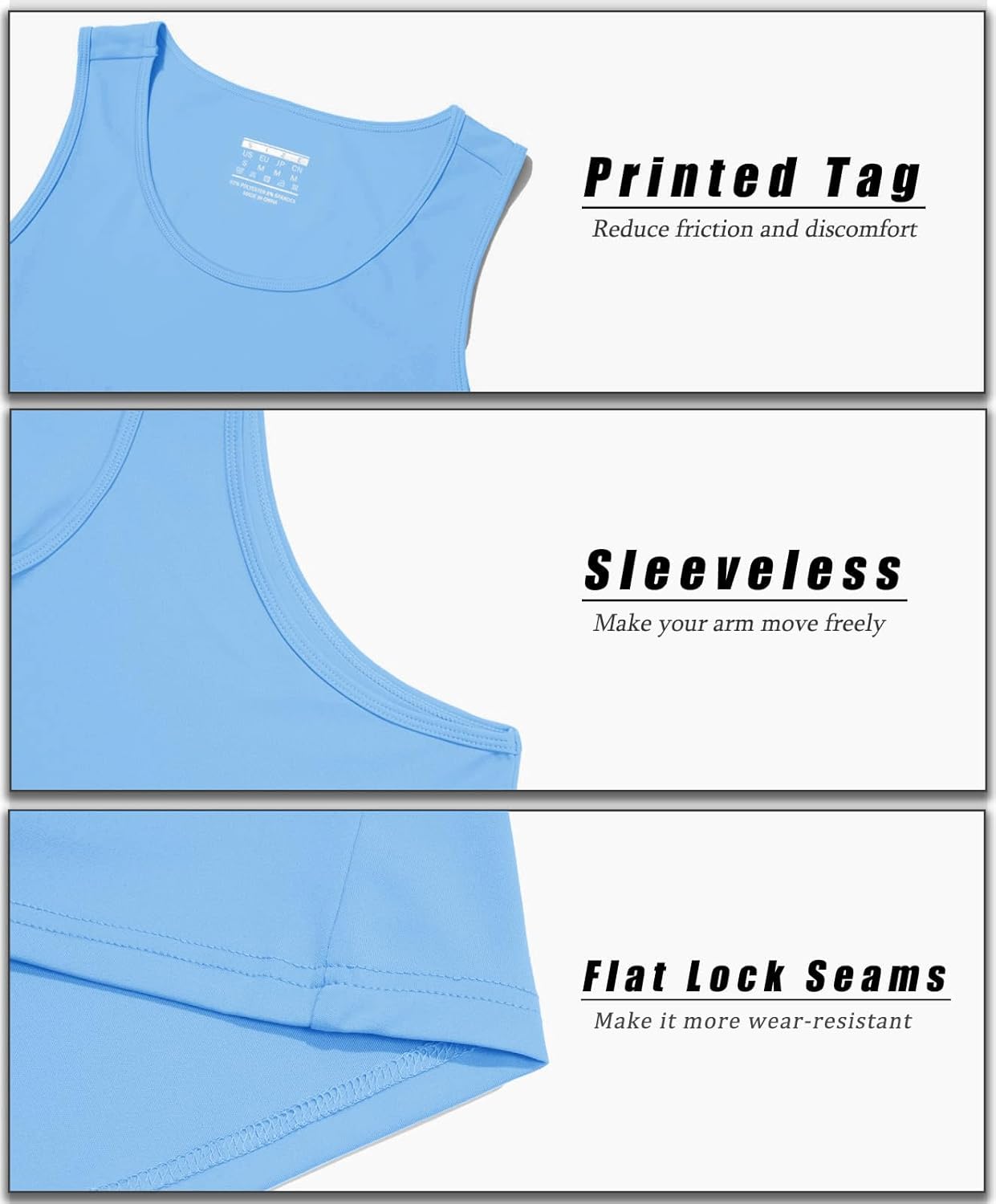 Herren Tank Top schnelltrocknend Sommer Training Muskel ärmellose Shirts für Bodybuilding - Bild 26 von 137