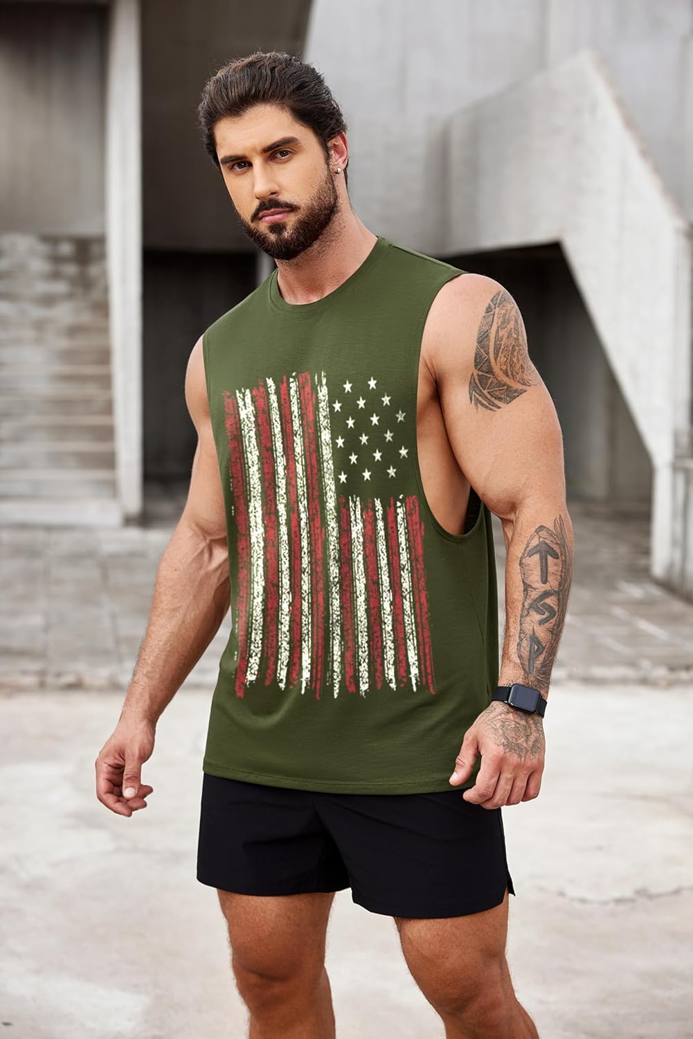 Herren Training Tank Top Gym Bodybuilding Ärmellos Muskel T-Shirts Abgeschnittene Shirts - Bild 30 von 117