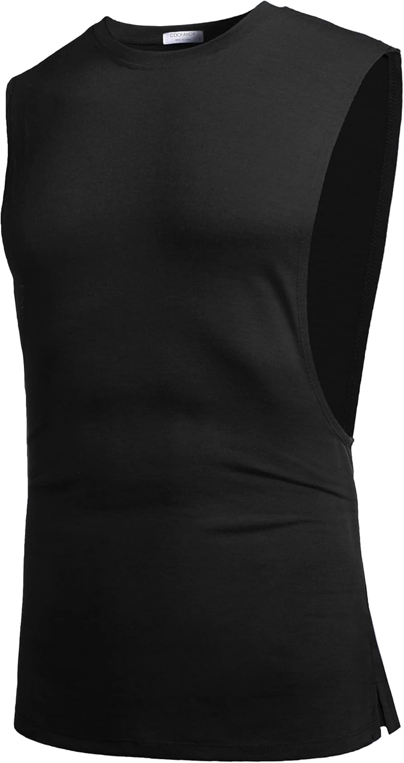 Herren Training Tank Top Gym Bodybuilding Ärmellos Muskel T-Shirts Abgeschnittene Shirts - Bild 32 von 117