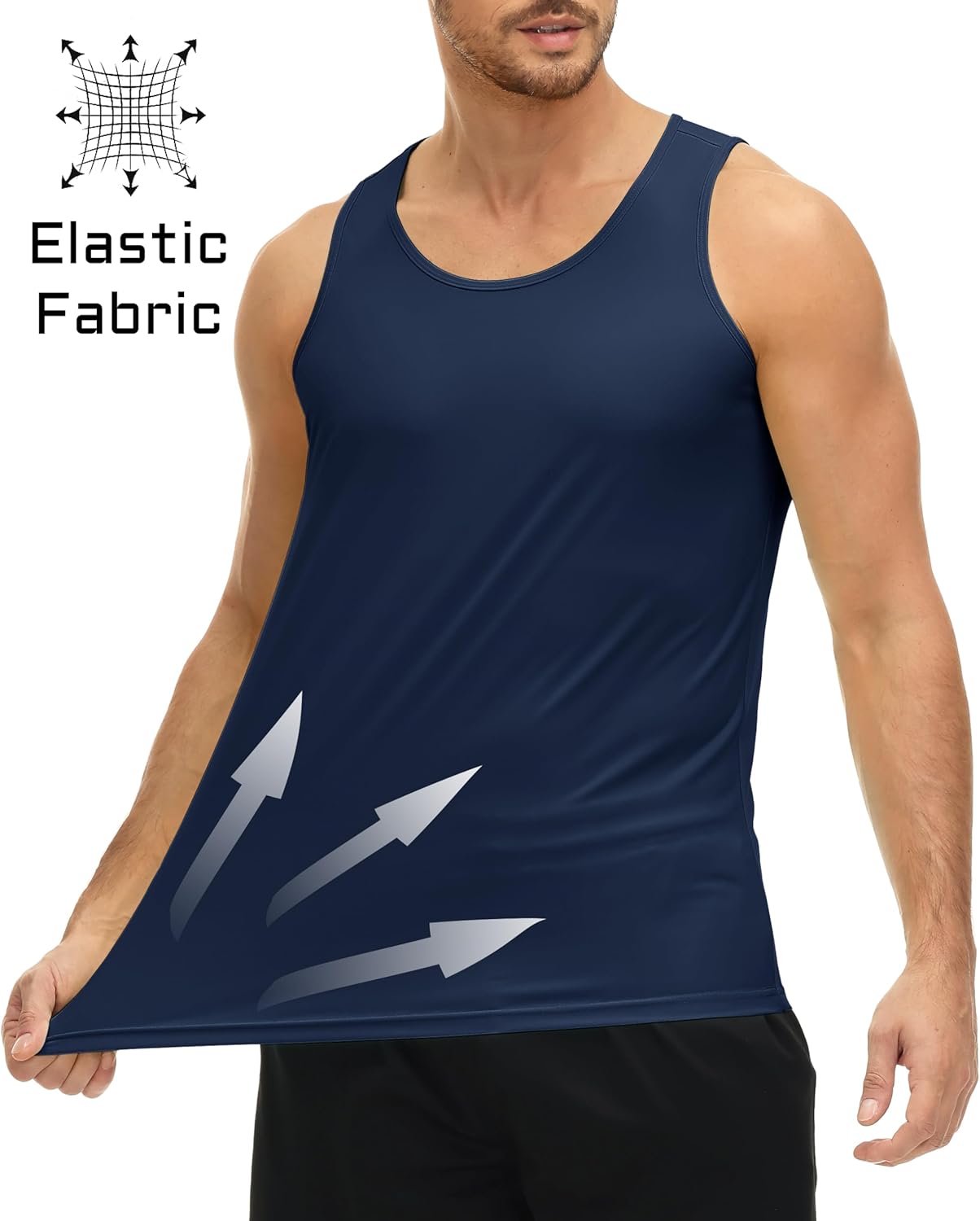 Herren Tank Top schnelltrocknend Sommer Training Muskel ärmellose Shirts für Bodybuilding - Bild 32 von 137