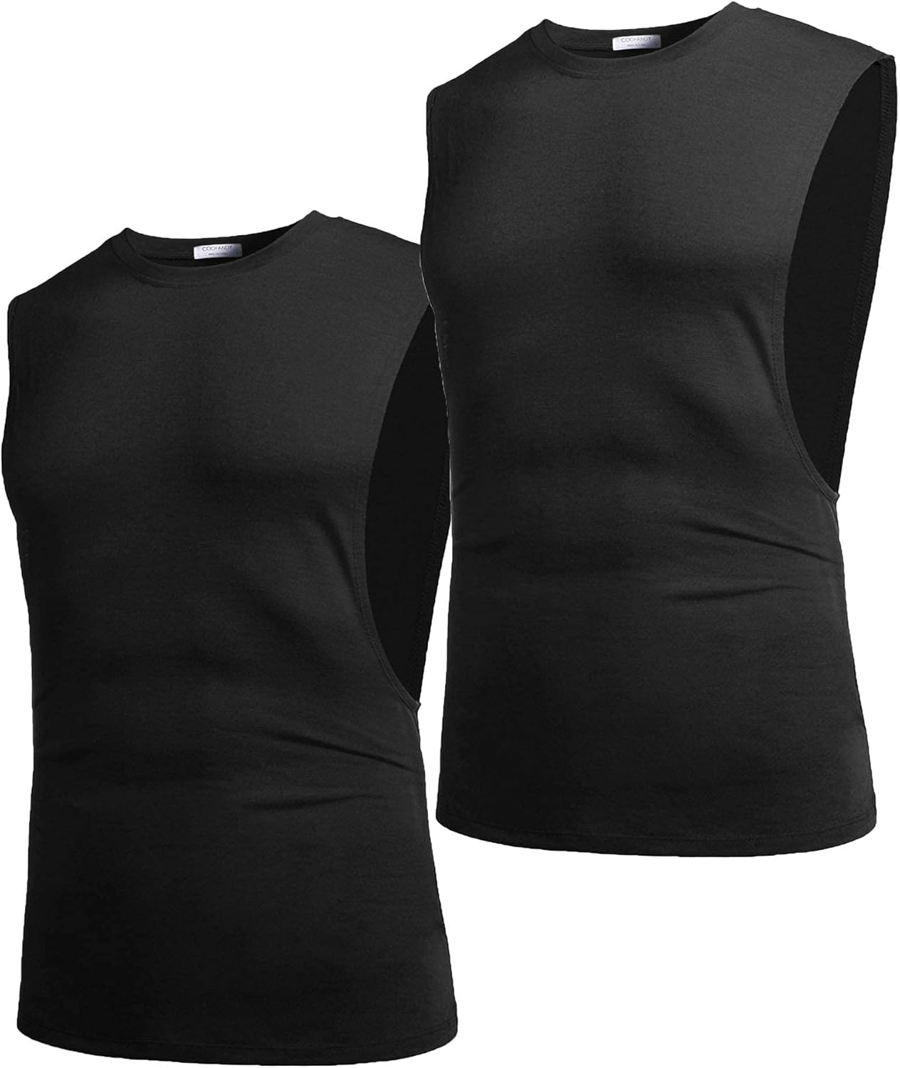 Herren Training Tank Top Gym Bodybuilding Ärmellos Muskel T-Shirts Abgeschnittene Shirts - Bild 38 von 117