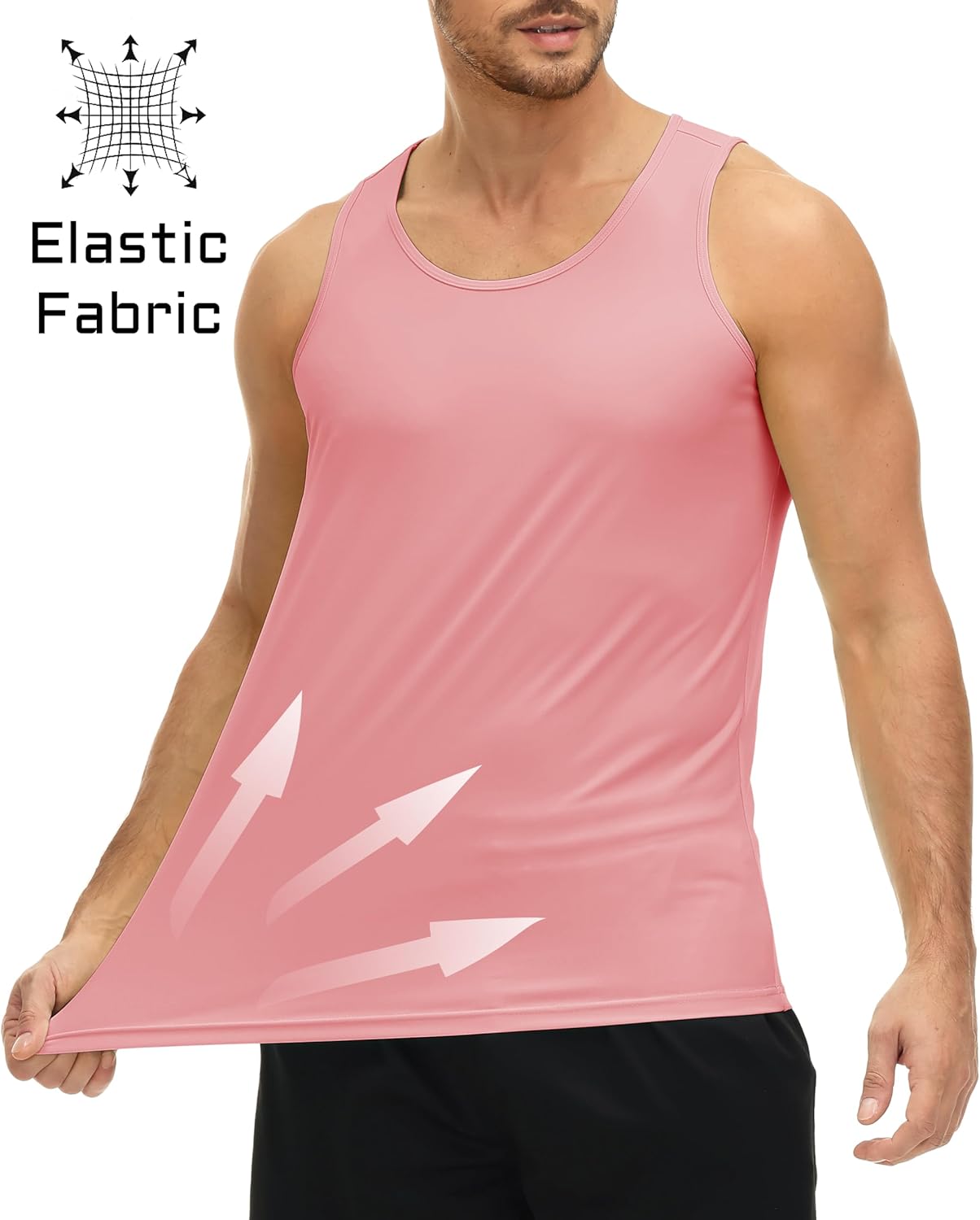 Herren Tank Top schnelltrocknend Sommer Training Muskel ärmellose Shirts für Bodybuilding - Bild 39 von 137