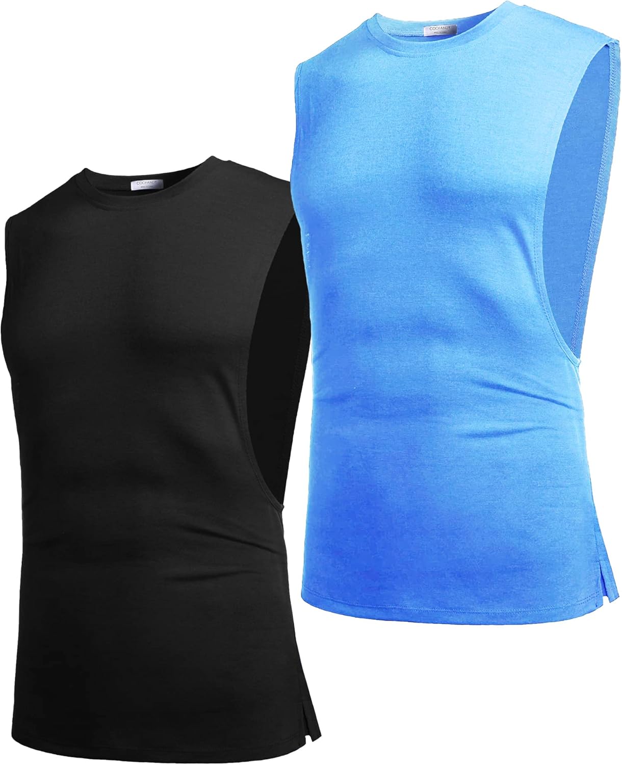 Herren Training Tank Top Gym Bodybuilding Ärmellos Muskel T-Shirts Abgeschnittene Shirts - Bild 43 von 117