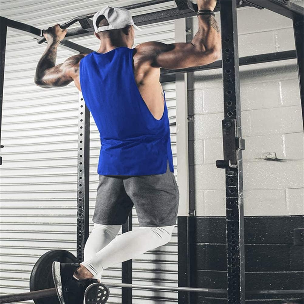 Herren Training Tank Top Gym Bodybuilding Ärmellos Muskel T-Shirts Abgeschnittene Shirts - Bild 50 von 117