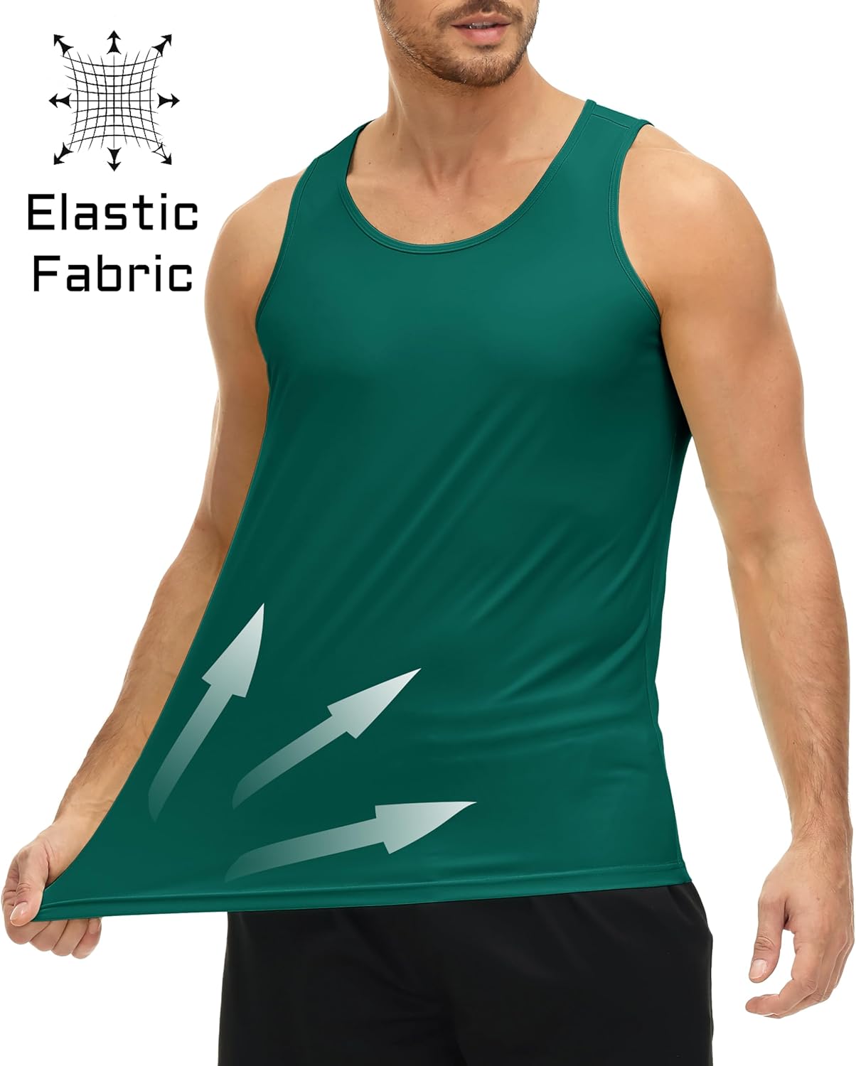Herren Tank Top schnelltrocknend Sommer Training Muskel ärmellose Shirts für Bodybuilding - Bild 49 von 137