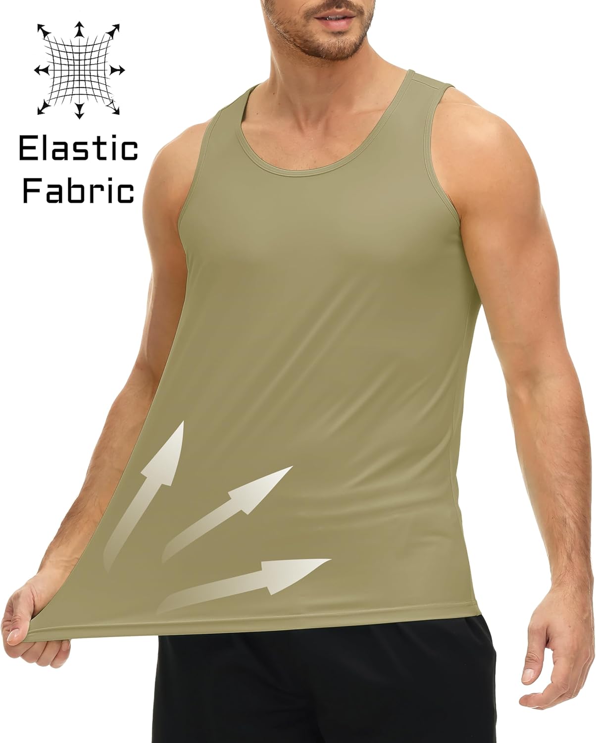 Herren Tank Top schnelltrocknend Sommer Training Muskel ärmellose Shirts für Bodybuilding - Bild 58 von 137
