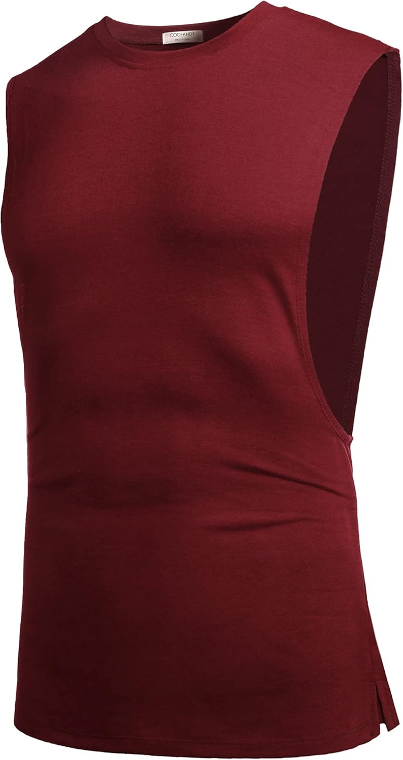 Herren Training Tank Top Gym Bodybuilding Ärmellos Muskel T-Shirts Abgeschnittene Shirts - Bild 77 von 117
