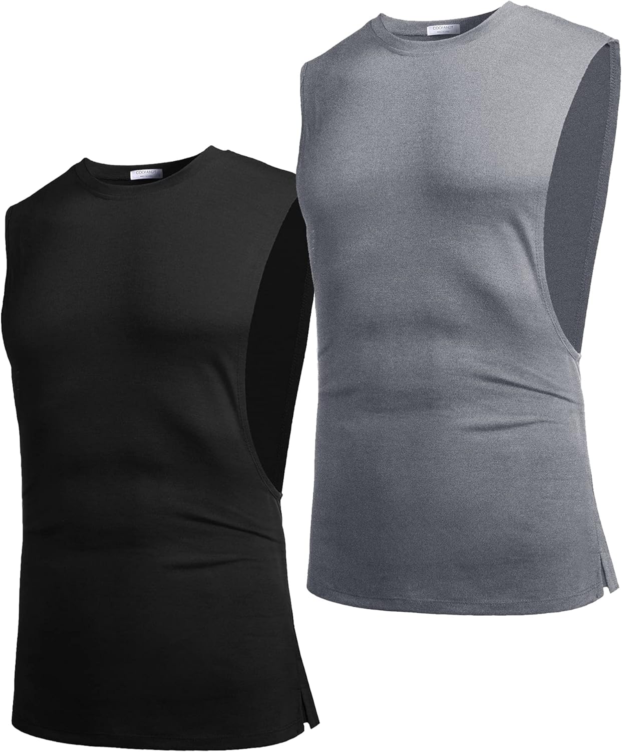 Herren Training Tank Top Gym Bodybuilding Ärmellos Muskel T-Shirts Abgeschnittene Shirts - Bild 84 von 117