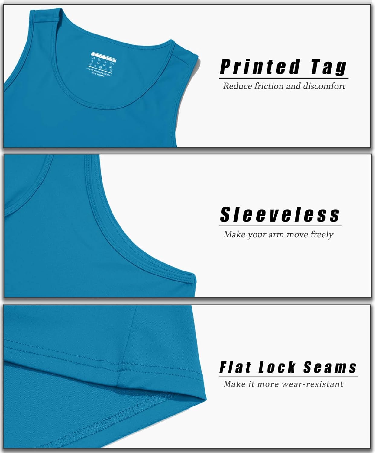 Herren Tank Top schnelltrocknend Sommer Training Muskel ärmellose Shirts für Bodybuilding - Bild 65 von 137