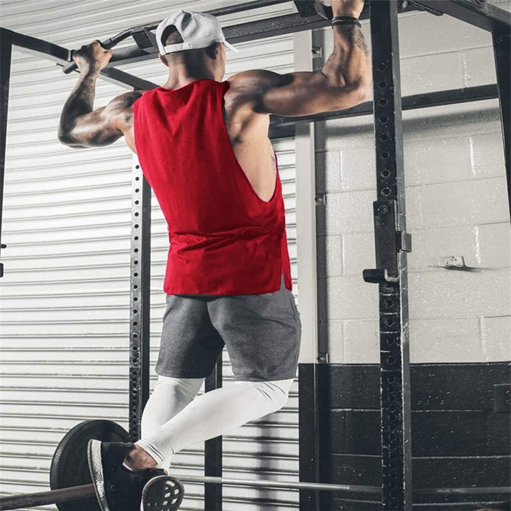 Herren Training Tank Top Gym Bodybuilding Ärmellos Muskel T-Shirts Abgeschnittene Shirts - Bild 94 von 117