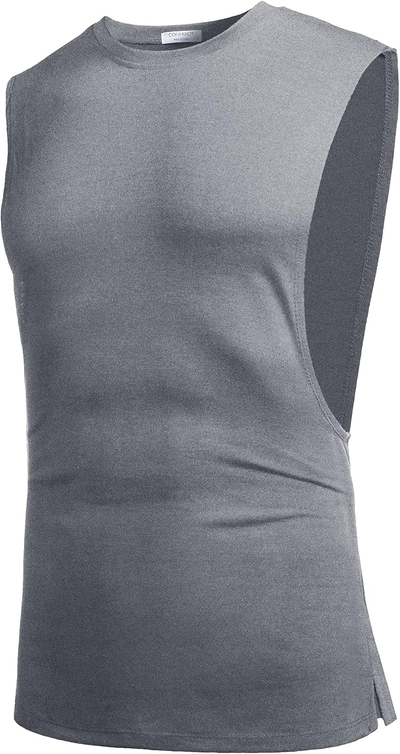 Herren Training Tank Top Gym Bodybuilding Ärmellos Muskel T-Shirts Abgeschnittene Shirts - Bild 104 von 117