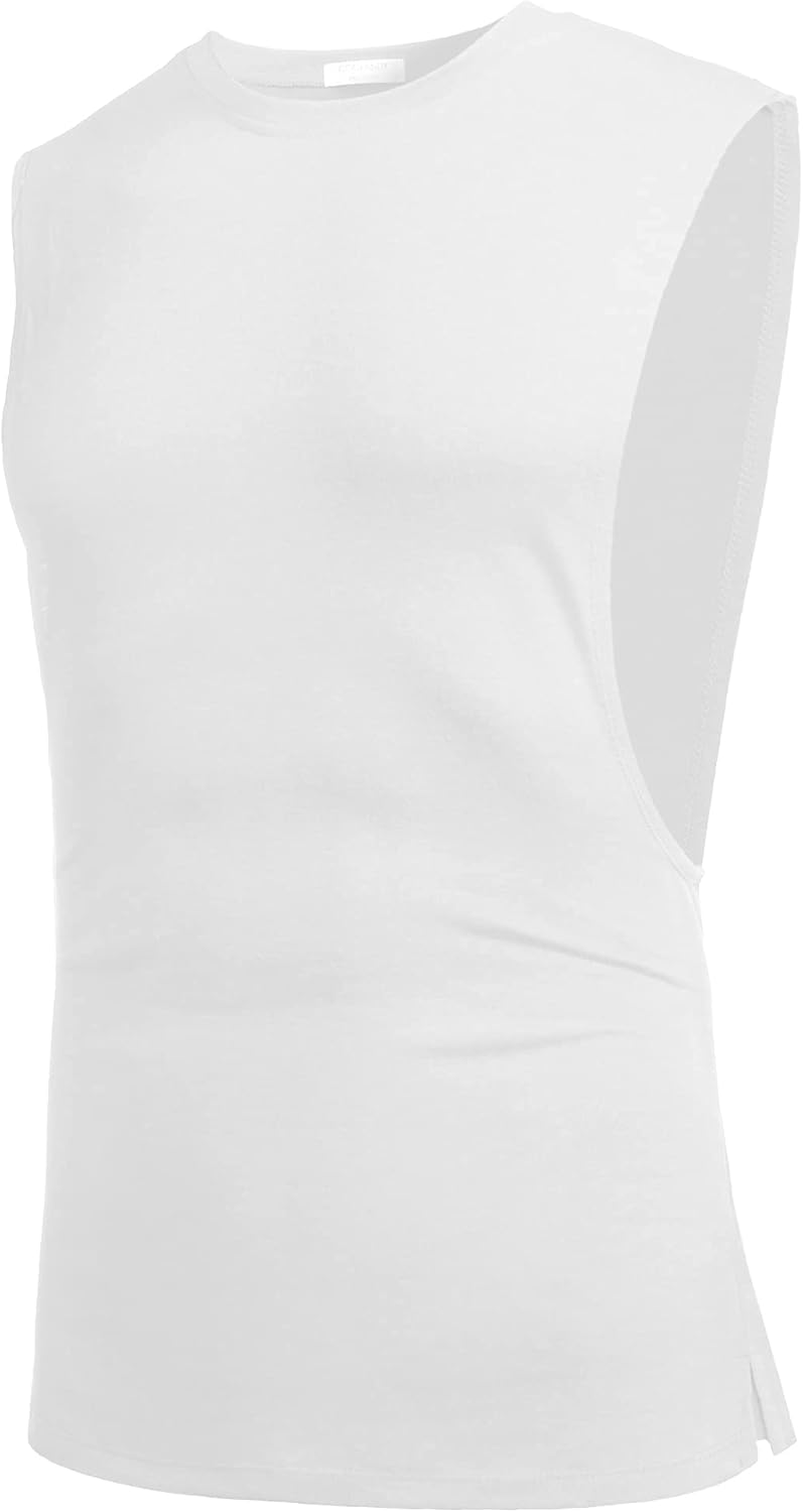 Herren Training Tank Top Gym Bodybuilding Ärmellos Muskel T-Shirts Abgeschnittene Shirts - Bild 106 von 117