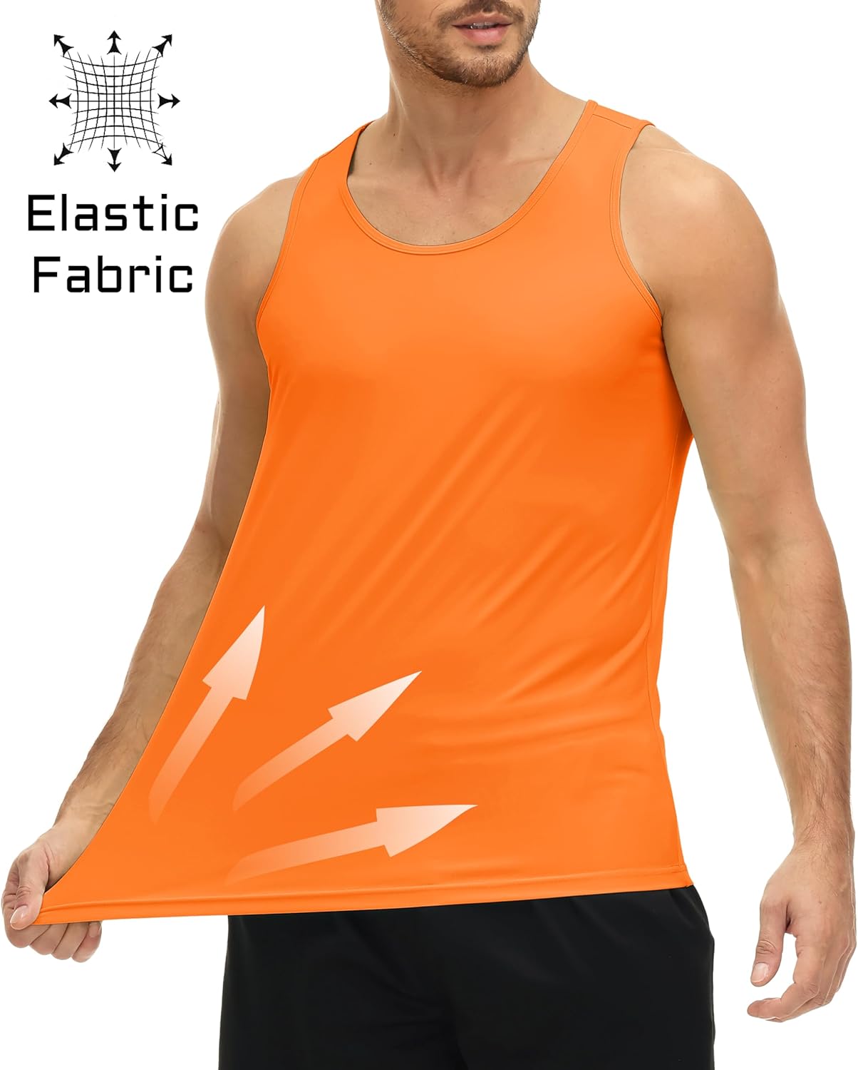Herren Tank Top schnelltrocknend Sommer Training Muskel ärmellose Shirts für Bodybuilding - Bild 84 von 137