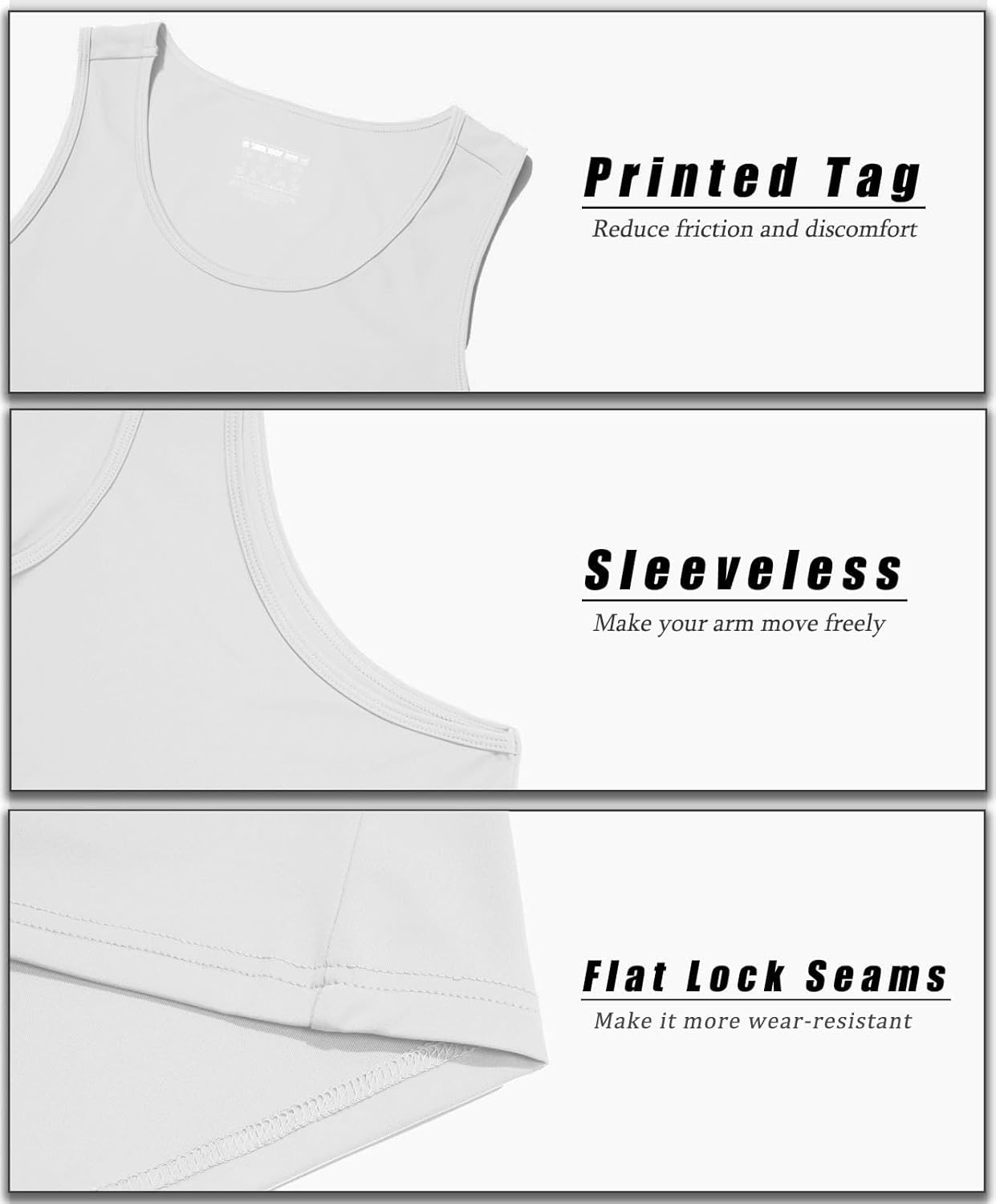 Herren Tank Top schnelltrocknend Sommer Training Muskel ärmellose Shirts für Bodybuilding - Bild 91 von 137