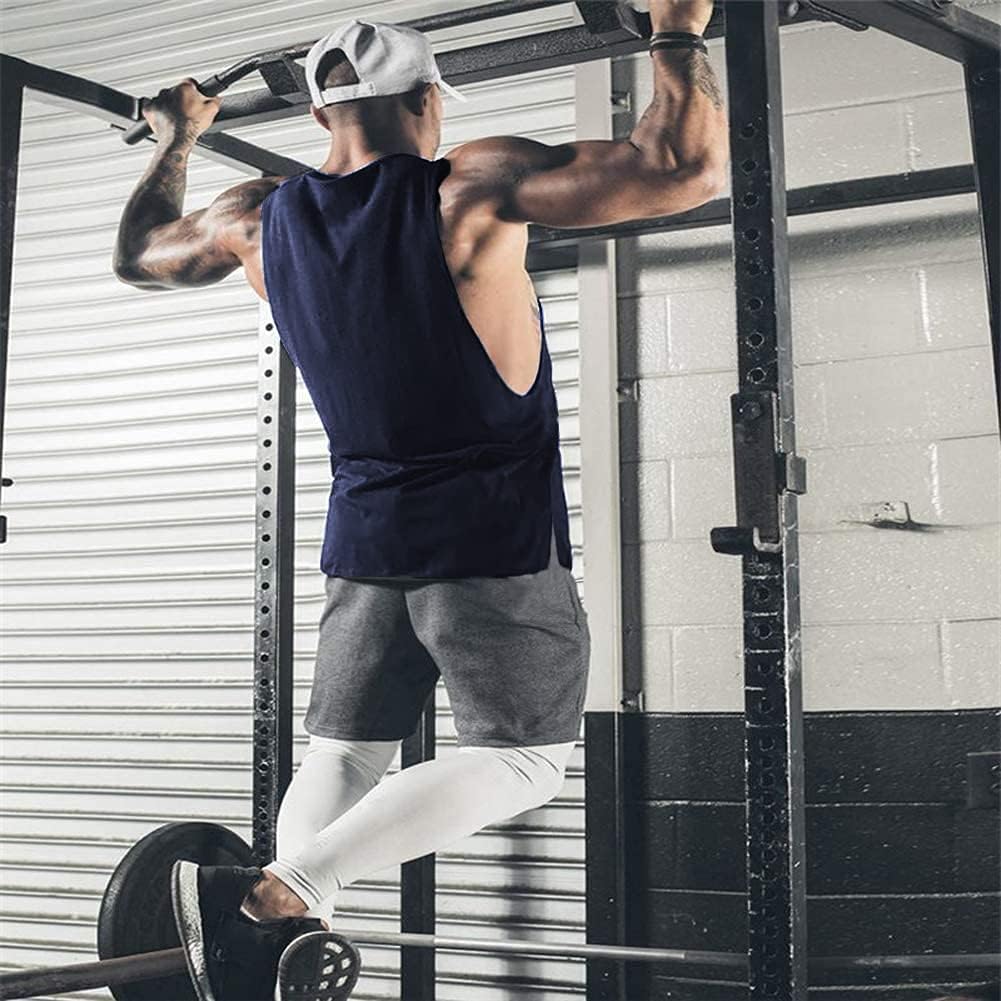Herren Training Tank Top Gym Bodybuilding Ärmellos Muskel T-Shirts Abgeschnittene Shirts - Bild 114 von 117