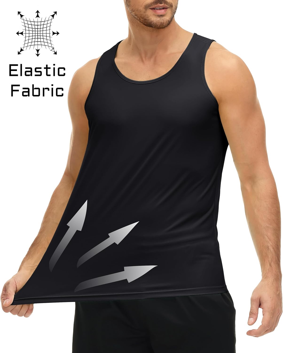 Herren Tank Top schnelltrocknend Sommer Training Muskel ärmellose Shirts für Bodybuilding - Bild 95 von 137