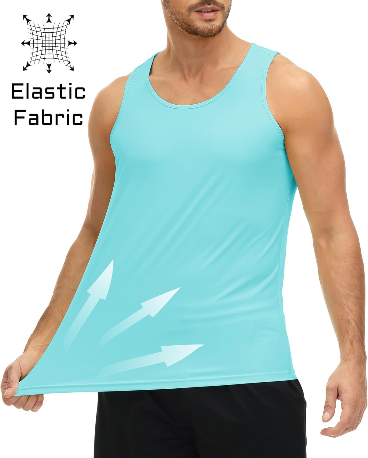 Herren Tank Top schnelltrocknend Sommer Training Muskel ärmellose Shirts für Bodybuilding - Bild 101 von 137