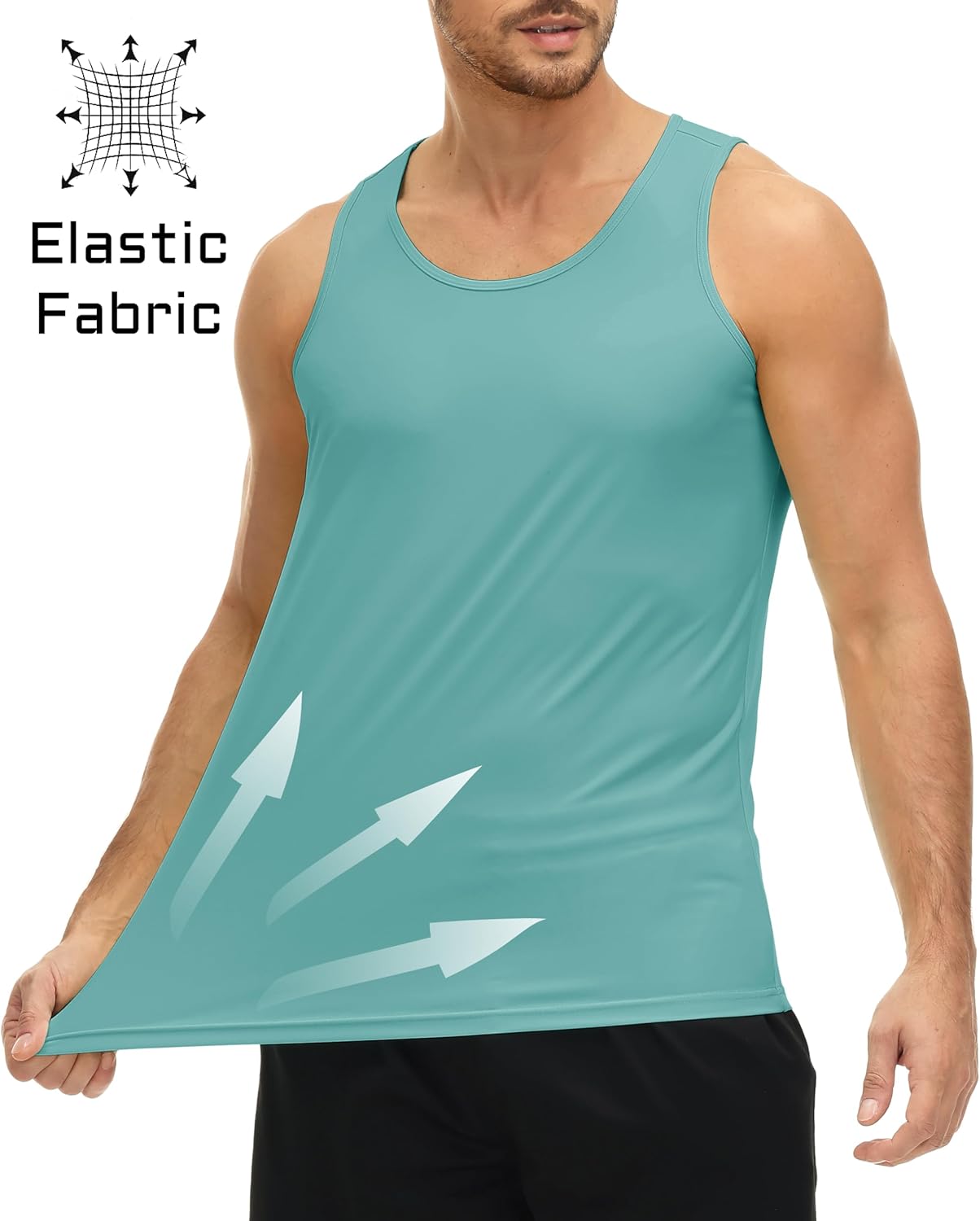 Herren Tank Top schnelltrocknend Sommer Training Muskel ärmellose Shirts für Bodybuilding - Bild 108 von 137