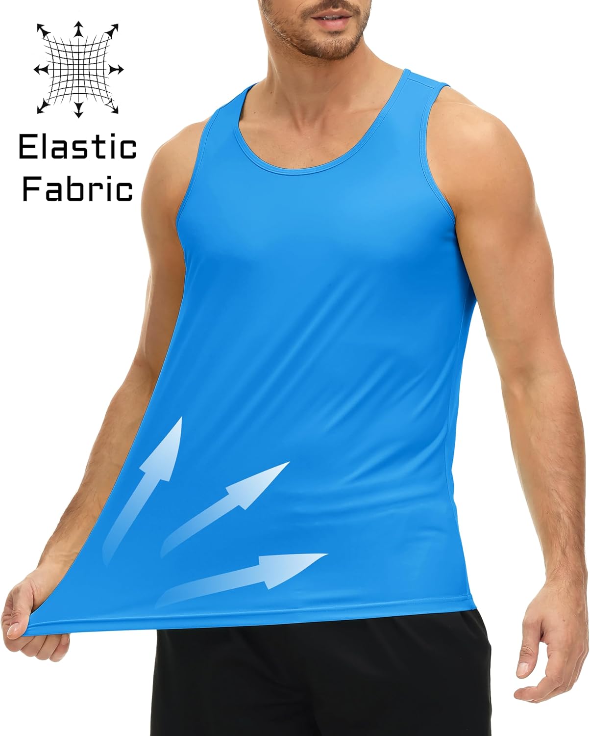 Herren Tank Top schnelltrocknend Sommer Training Muskel ärmellose Shirts für Bodybuilding - Bild 114 von 137