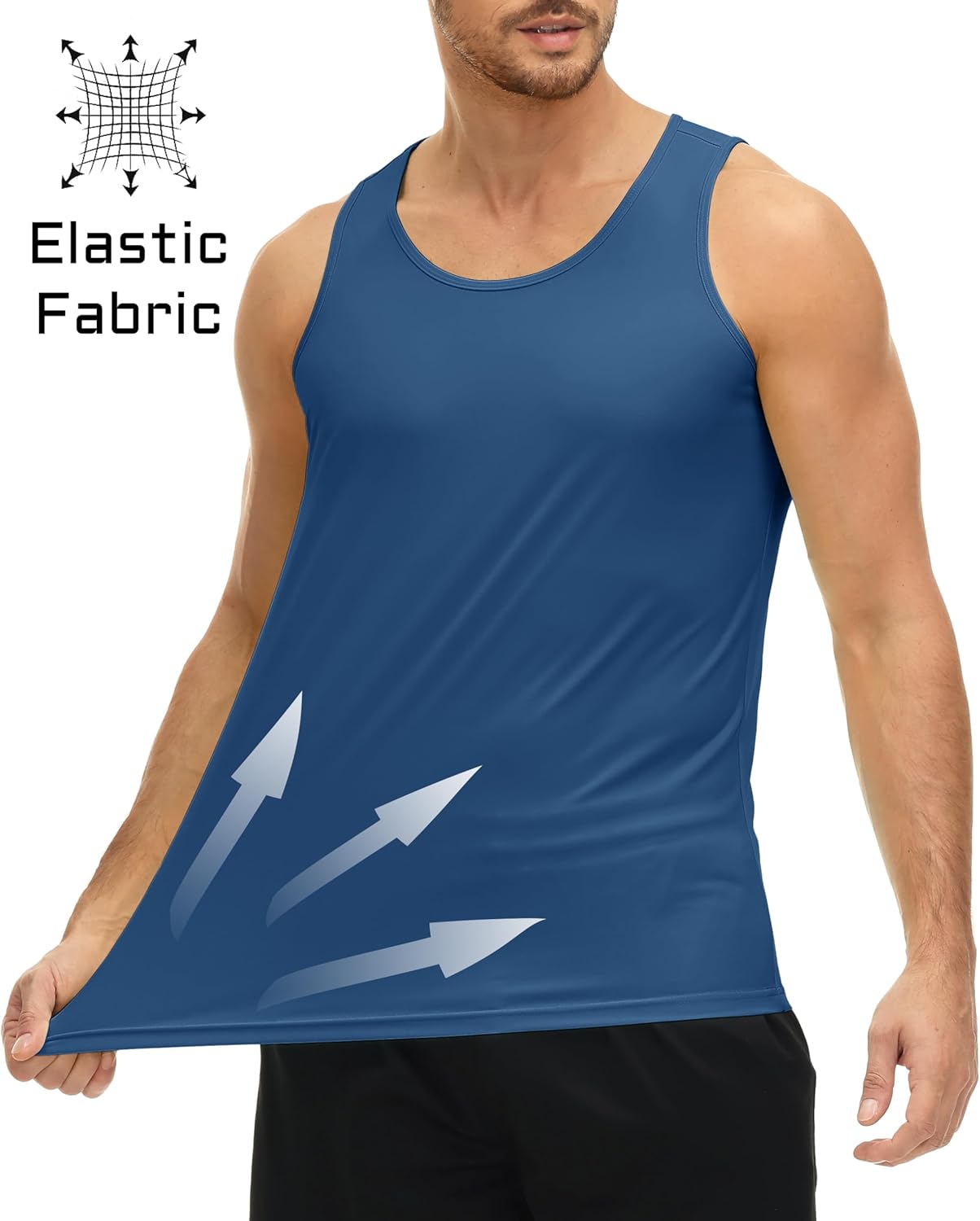 Herren Tank Top schnelltrocknend Sommer Training Muskel ärmellose Shirts für Bodybuilding - Bild 127 von 137
