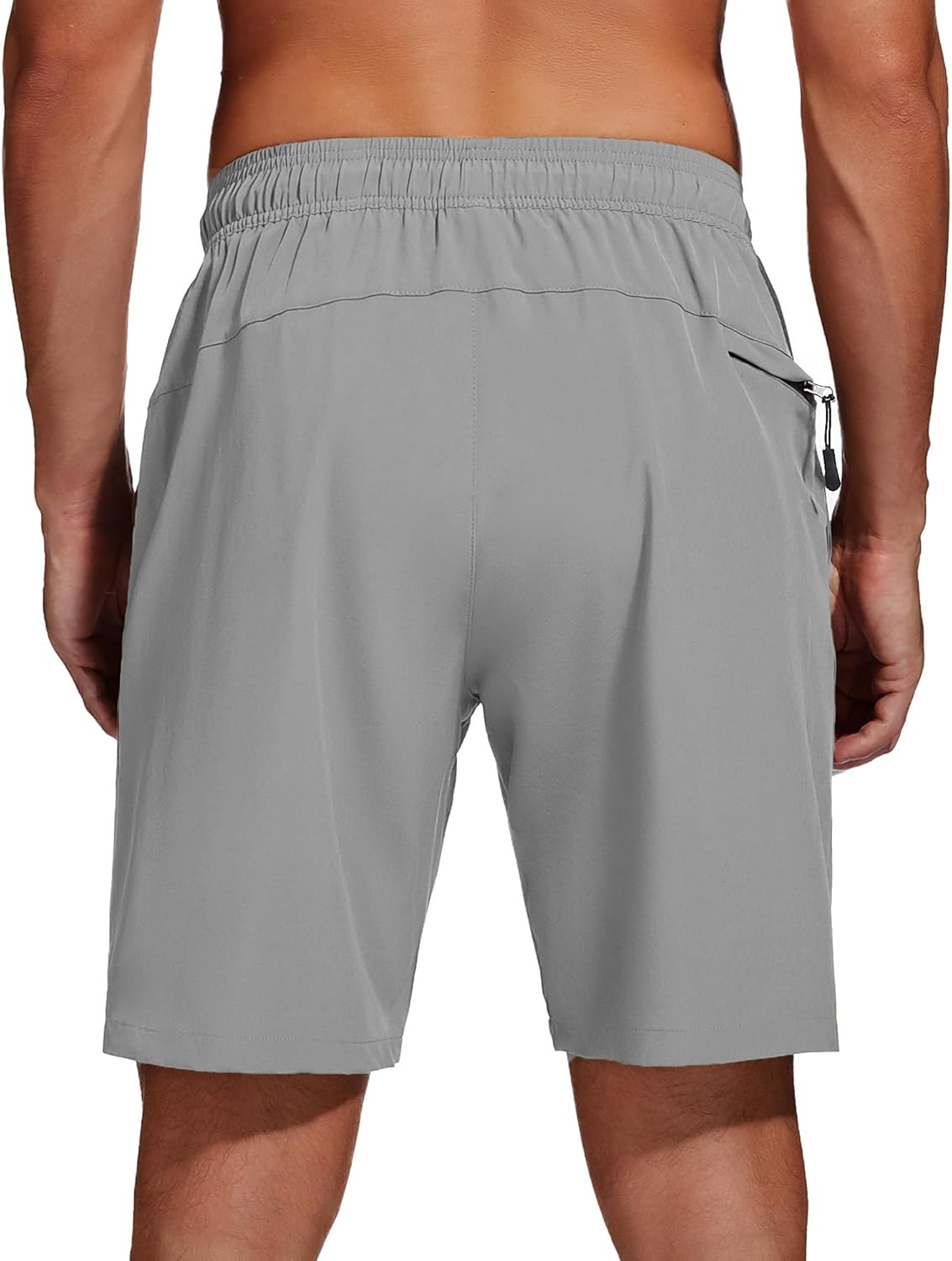Bañador para hombre de secado rápido traje de baño pantalones cortos con forro bolsillo con cremallera - Imagen 43 de 117