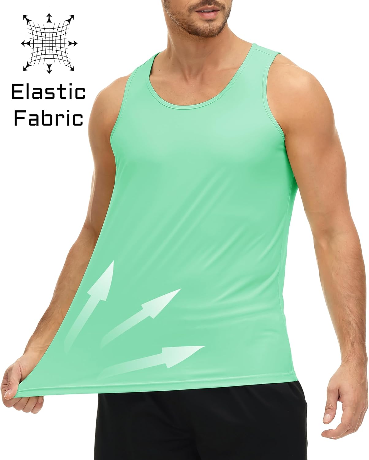 Herren Tank Top schnelltrocknend Sommer Training Muskel ärmellose Shirts für Bodybuilding - Bild 134 von 137