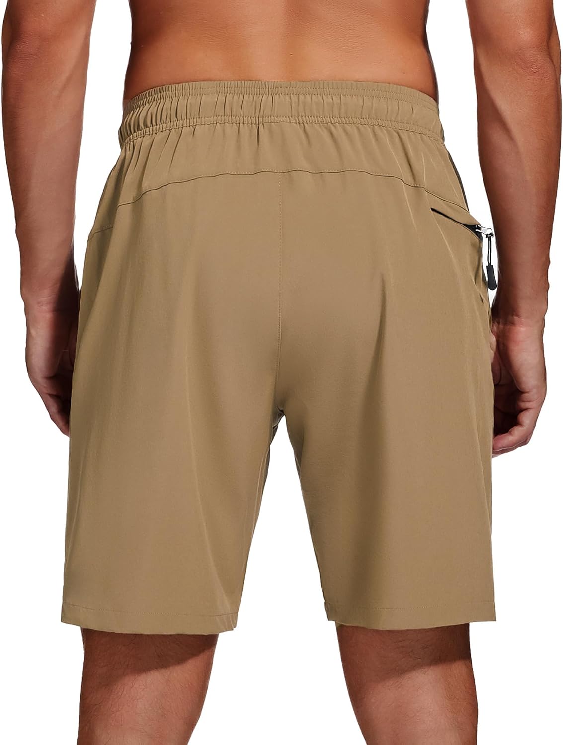 Bañador para hombre de secado rápido traje de baño pantalones cortos con forro bolsillo con cremallera - Imagen 94 de 117