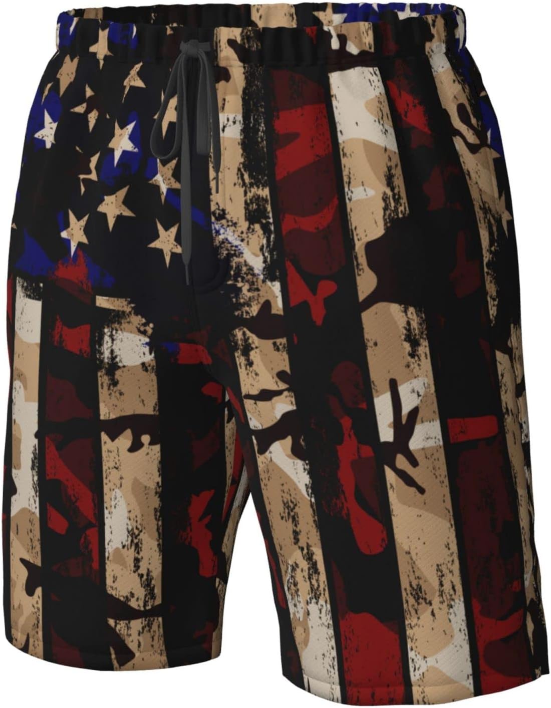 Men's Swim Trunks Beach Board Shorts Quick Dry Swimwear Sports with Pockets - Picture 35 of 99