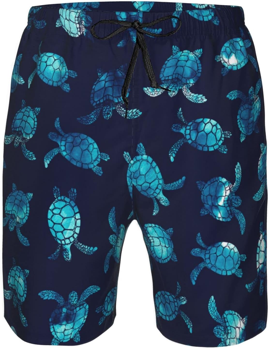 Men's Swim Trunks Beach Board Shorts Quick Dry Swimwear Sports with Pockets - Picture 42 of 99