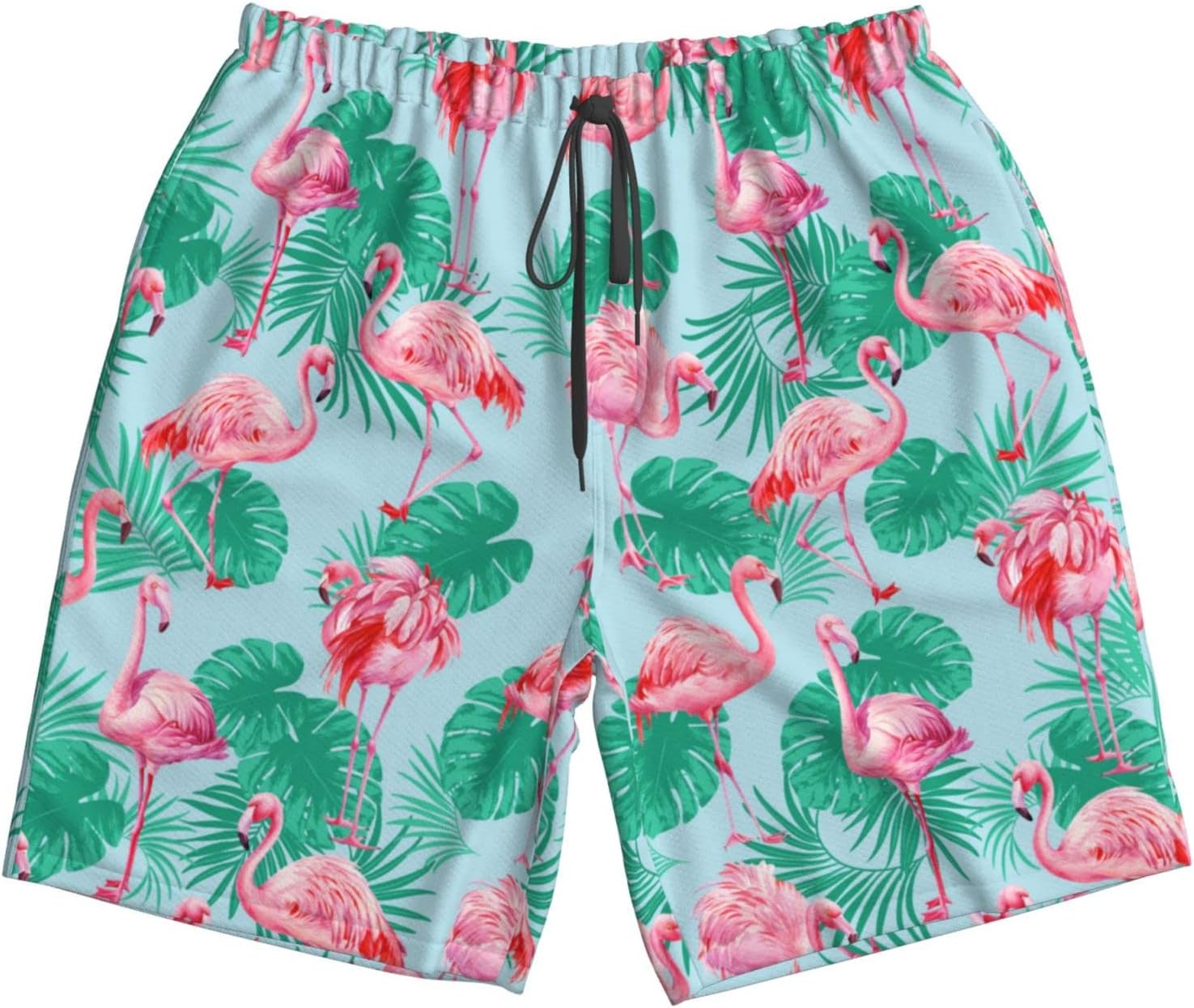 Men's Swim Trunks Beach Board Shorts Quick Dry Swimwear Sports with Pockets - Picture 46 of 99
