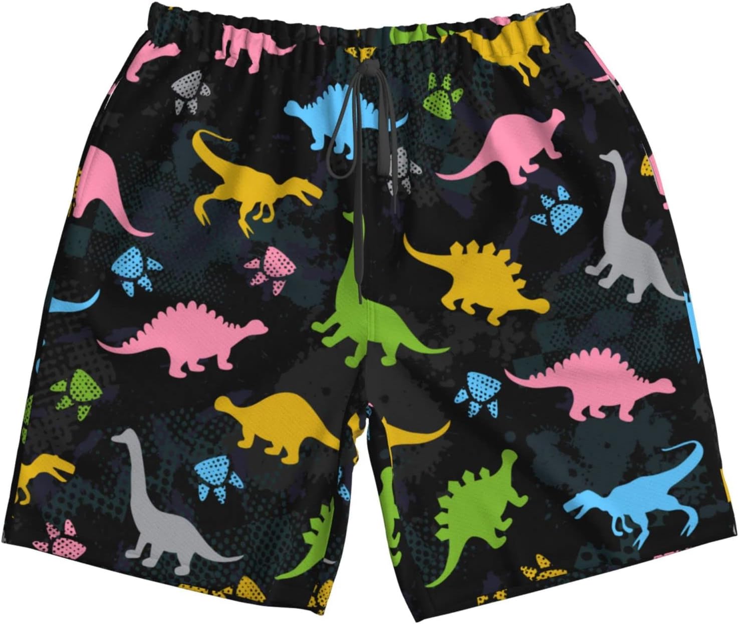 Men's Swim Trunks Beach Board Shorts Quick Dry Swimwear Sports with Pockets - Picture 54 of 99