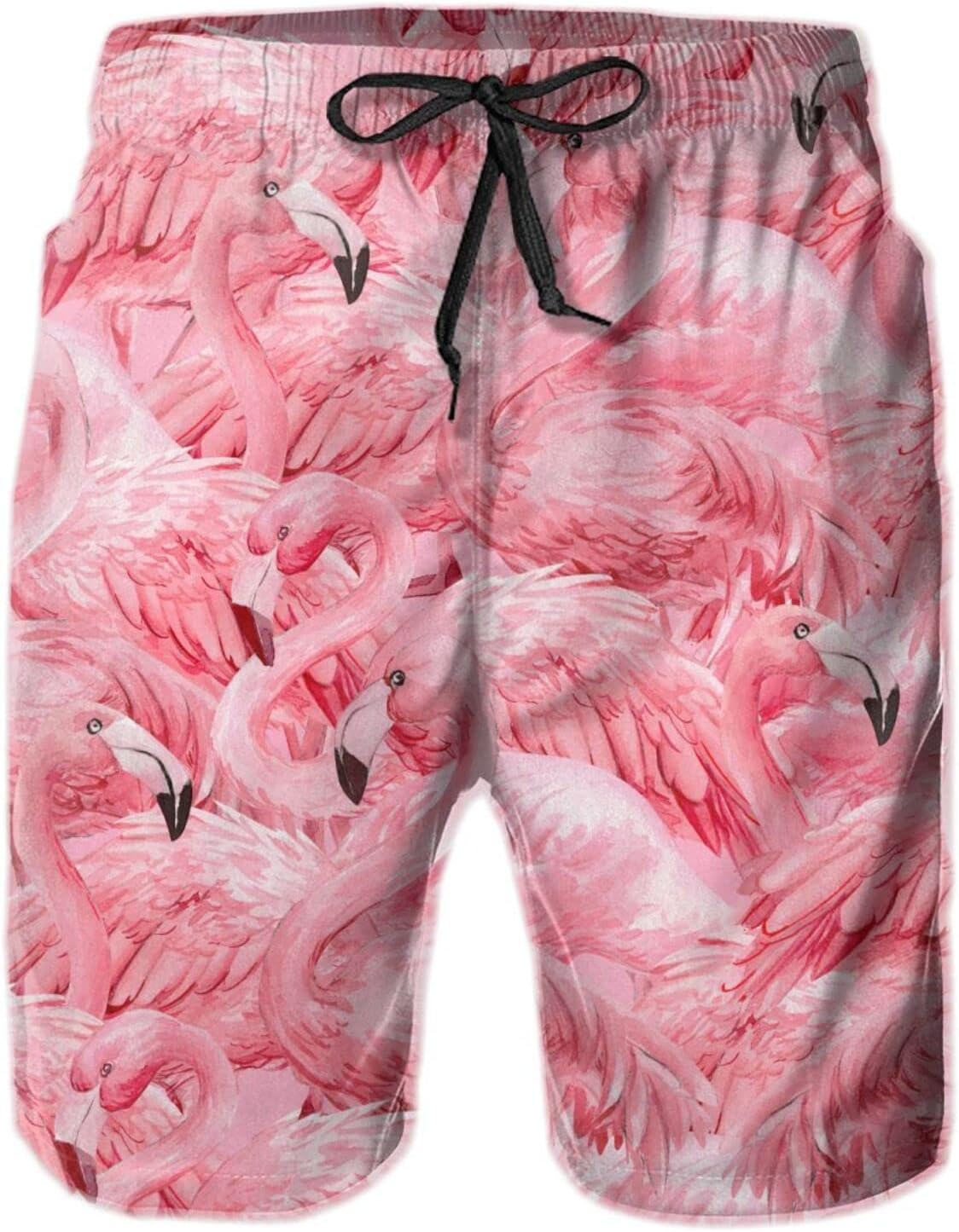 Men's Swim Trunks Beach Board Shorts Quick Dry Swimwear Sports with Pockets - Picture 69 of 99