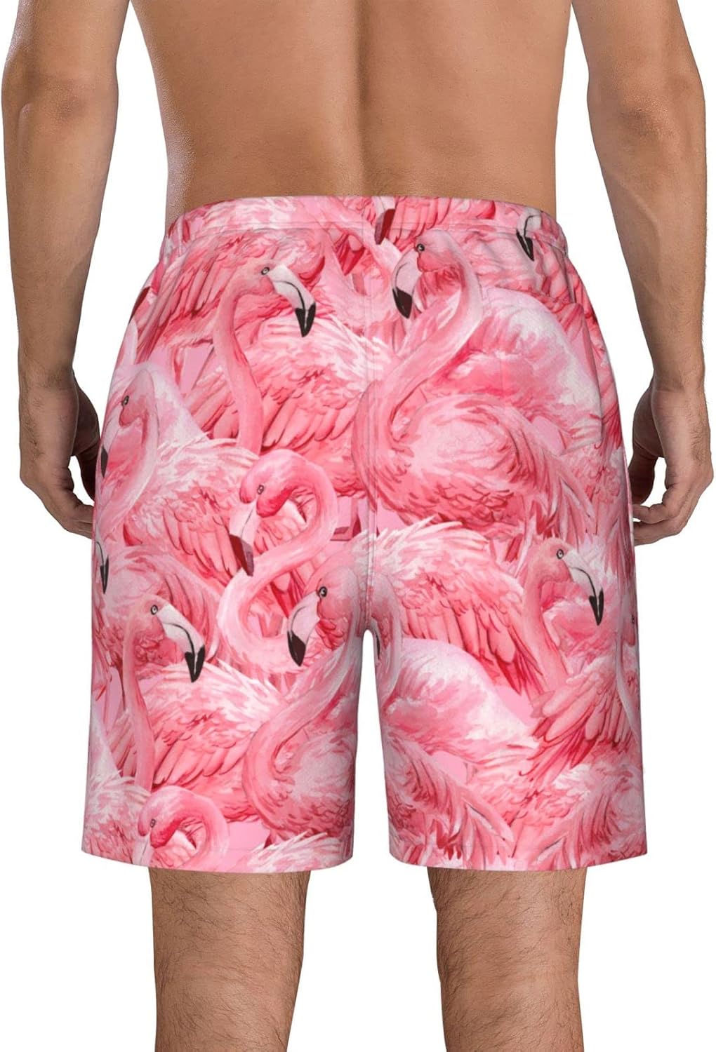 Men's Swim Trunks Beach Board Shorts Quick Dry Swimwear Sports with Pockets - Picture 73 of 99