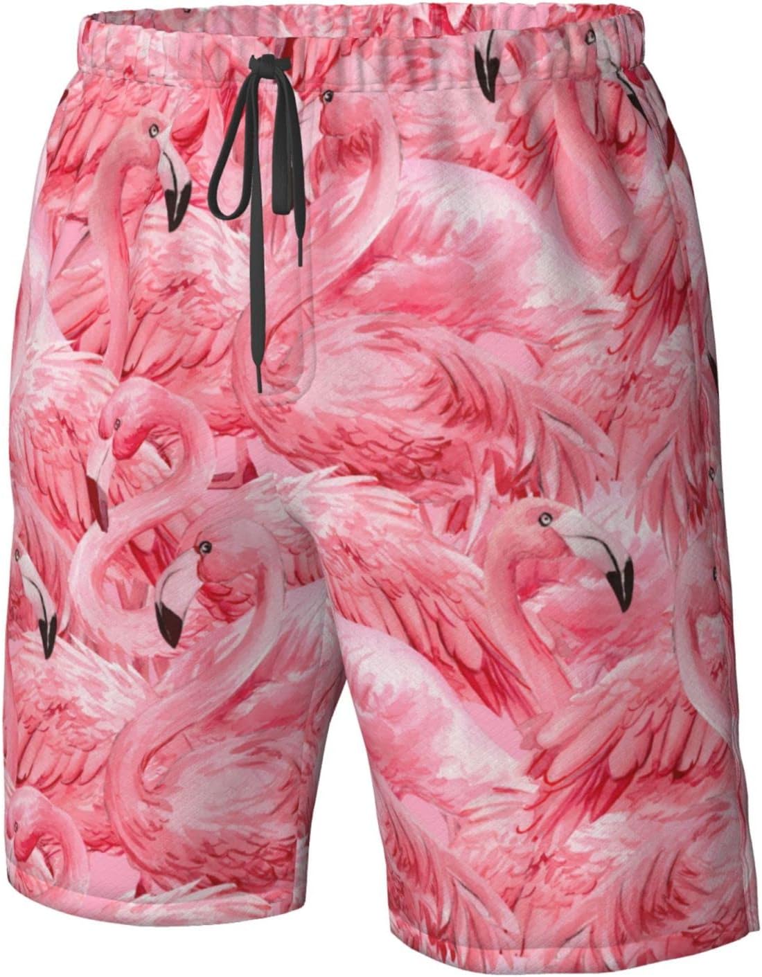Men's Swim Trunks Beach Board Shorts Quick Dry Swimwear Sports with Pockets - Picture 75 of 99