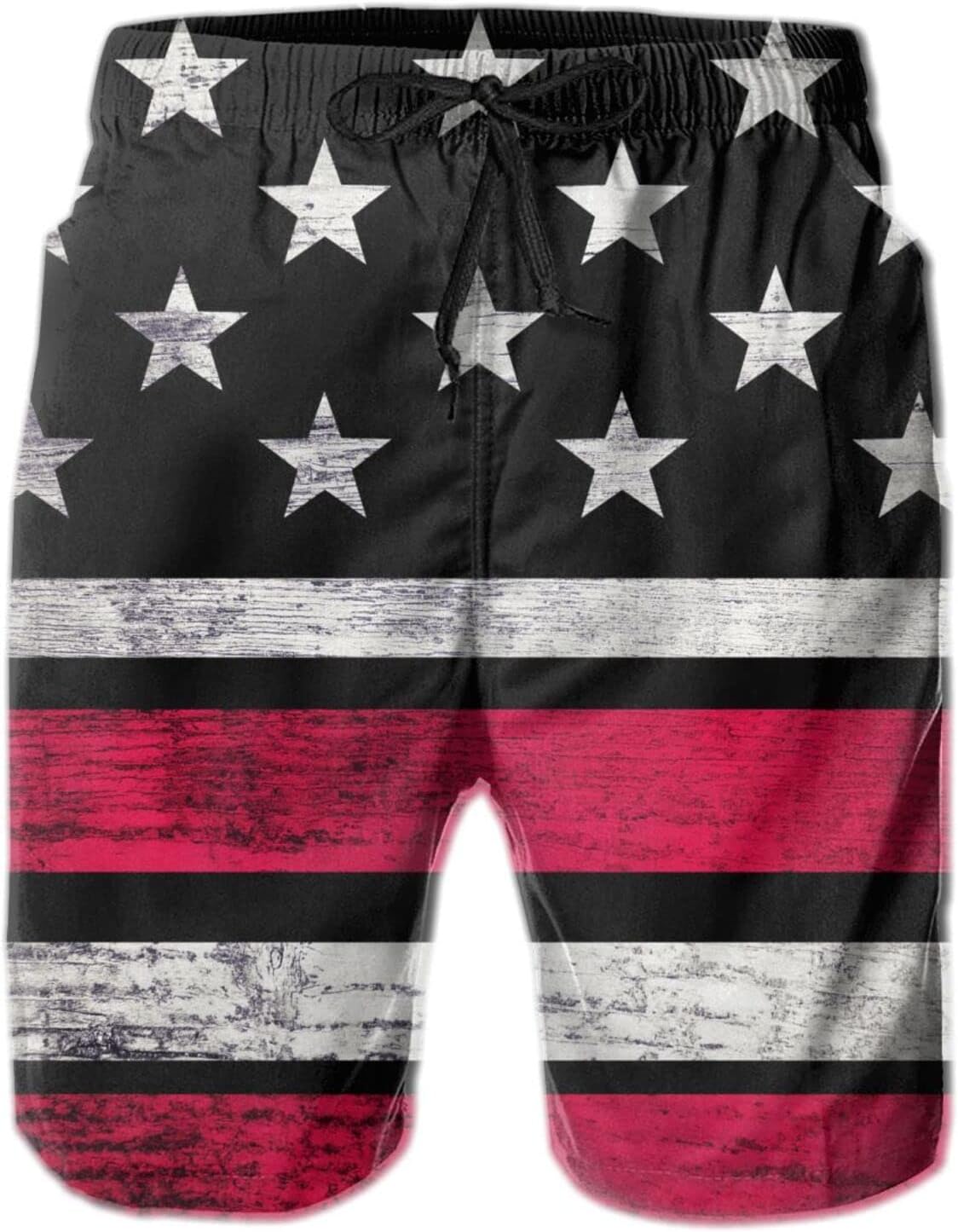 Men's Swim Trunks Beach Board Shorts Quick Dry Swimwear Sports with Pockets - Picture 77 of 99