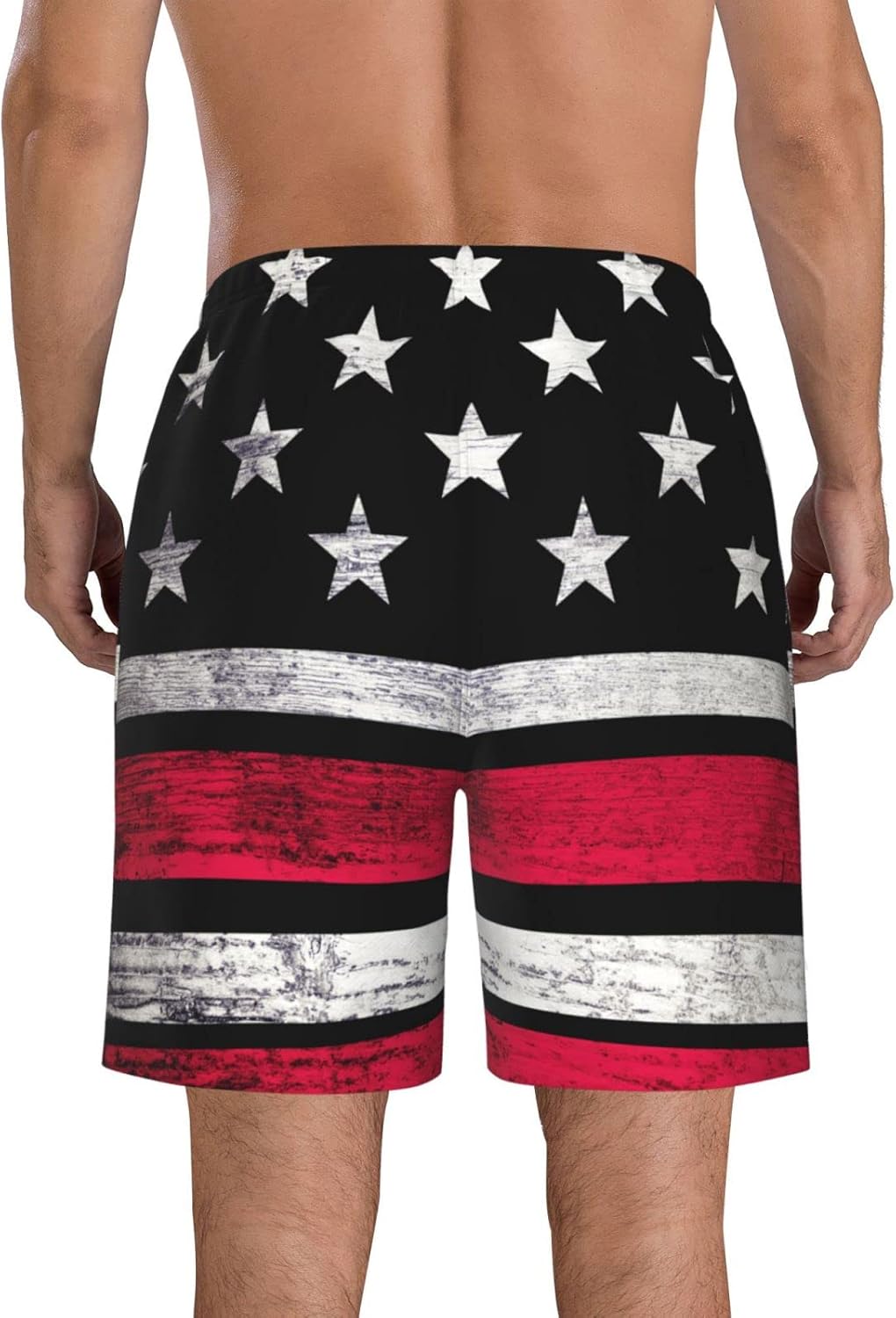 Men's Swim Trunks Beach Board Shorts Quick Dry Swimwear Sports with Pockets - Picture 81 of 99