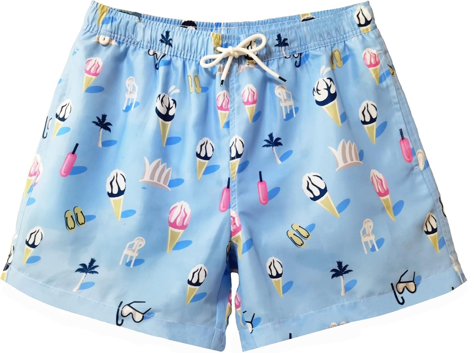 Beach Shorts Swim Trunks Quick Dry Men's Bathing Suit with Mesh Lining - Picture 24 of 111