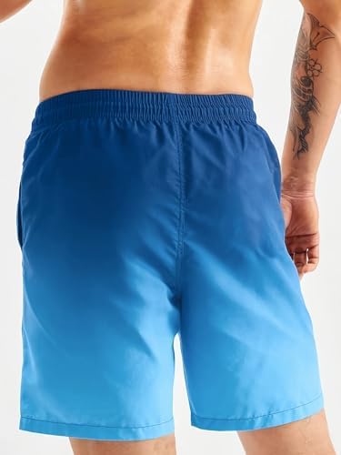 Men's Swim Trunk with Compression Liner Quick Dry Board Shorts Surf Beach Shorts - Picture 64 of 132