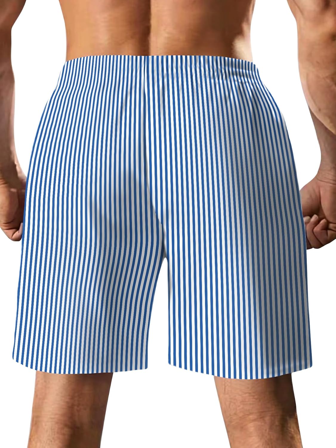 Men's Swim Trunk with Compression Liner Quick Dry Board Shorts Surf Beach Shorts - Picture 78 of 132