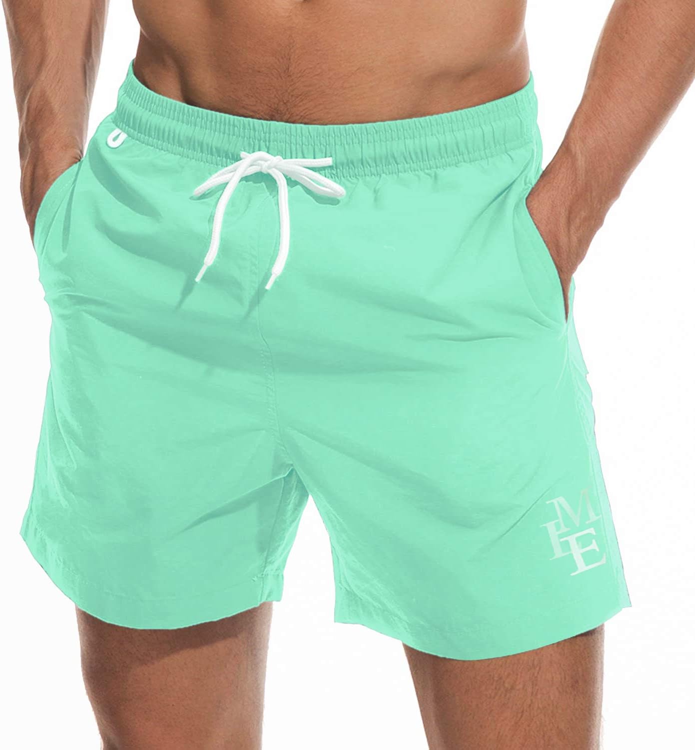 Beach Shorts Swim Trunks Quick Dry Men's Bathing Suit with Mesh Lining - Picture 52 of 111