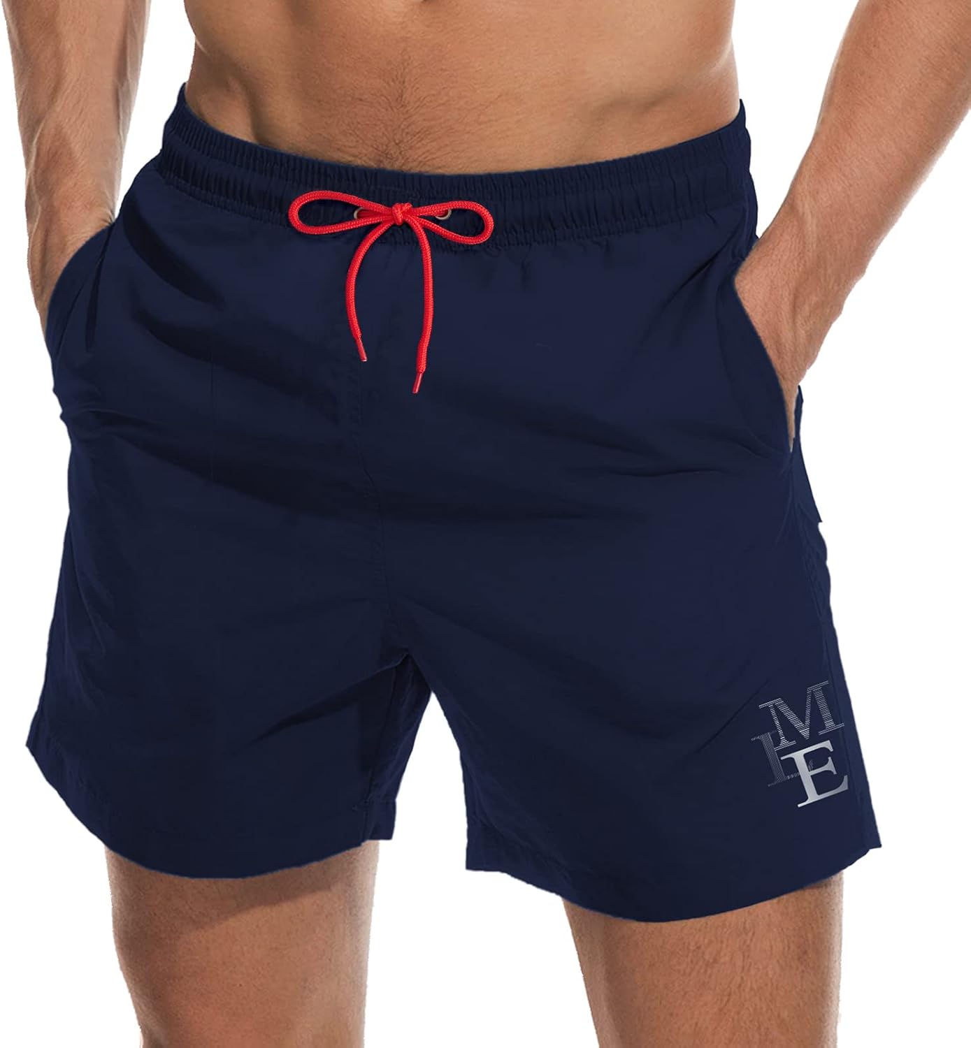 Beach Shorts Swim Trunks Quick Dry Men's Bathing Suit with Mesh Lining - Picture 57 of 111