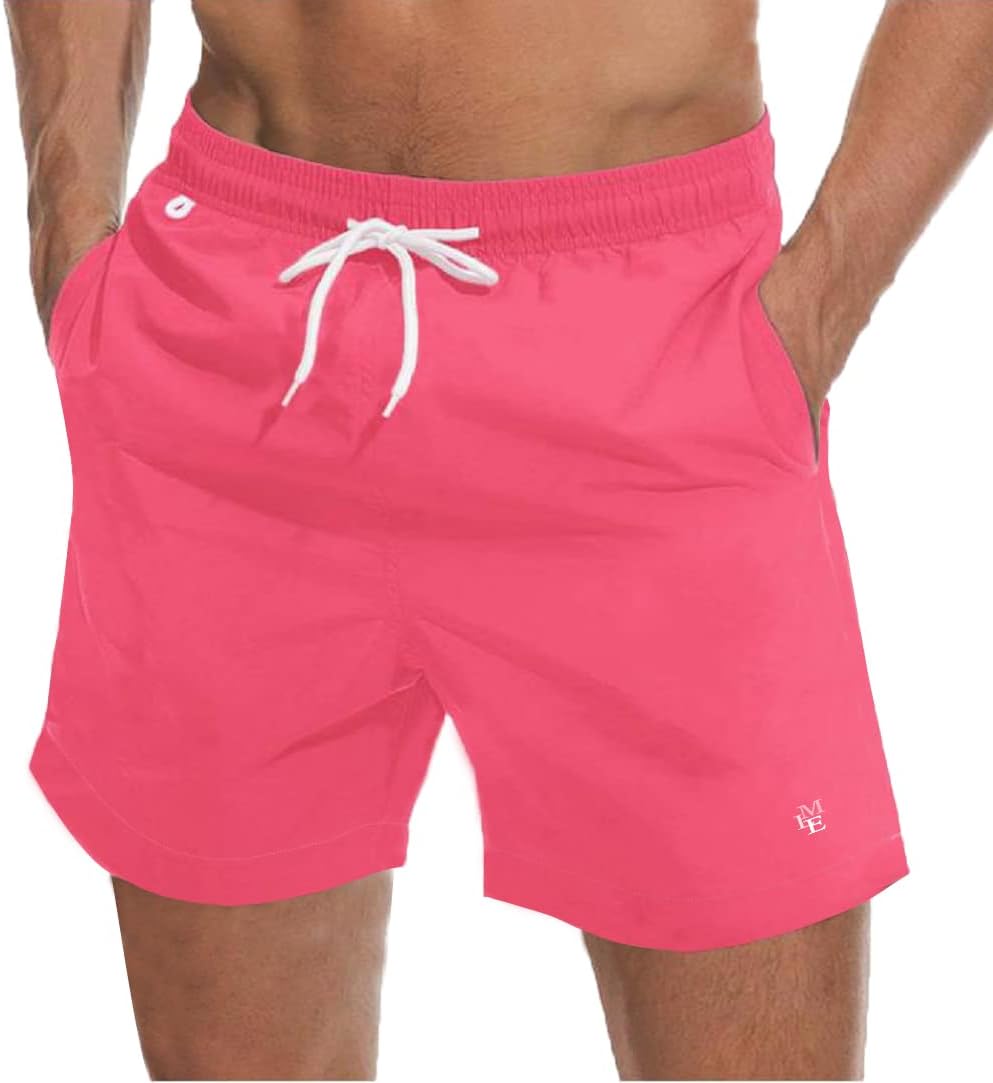 Beach Shorts Swim Trunks Quick Dry Men's Bathing Suit with Mesh Lining - Picture 62 of 111