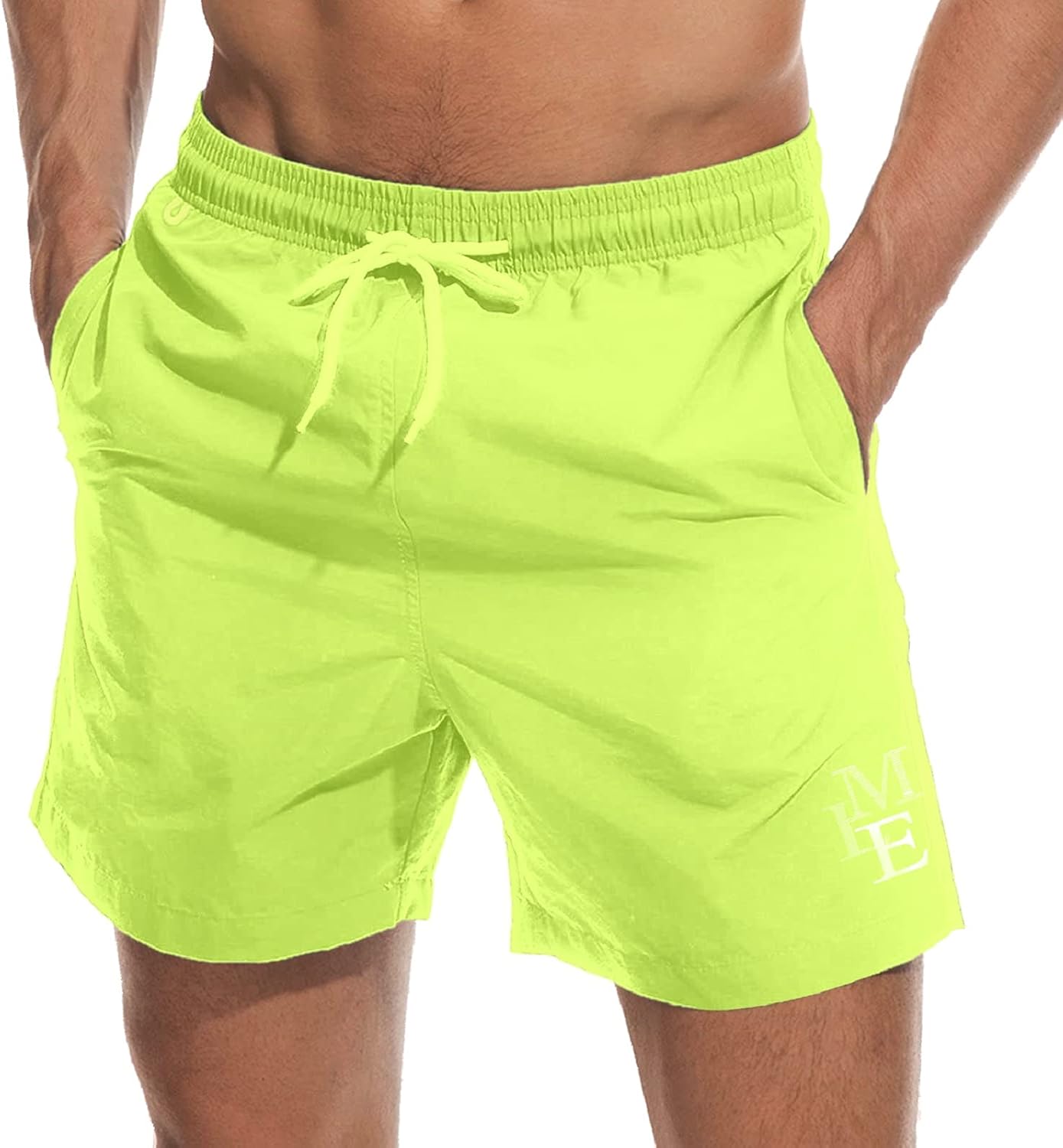 Beach Shorts Swim Trunks Quick Dry Men's Bathing Suit with Mesh Lining - Picture 71 of 111