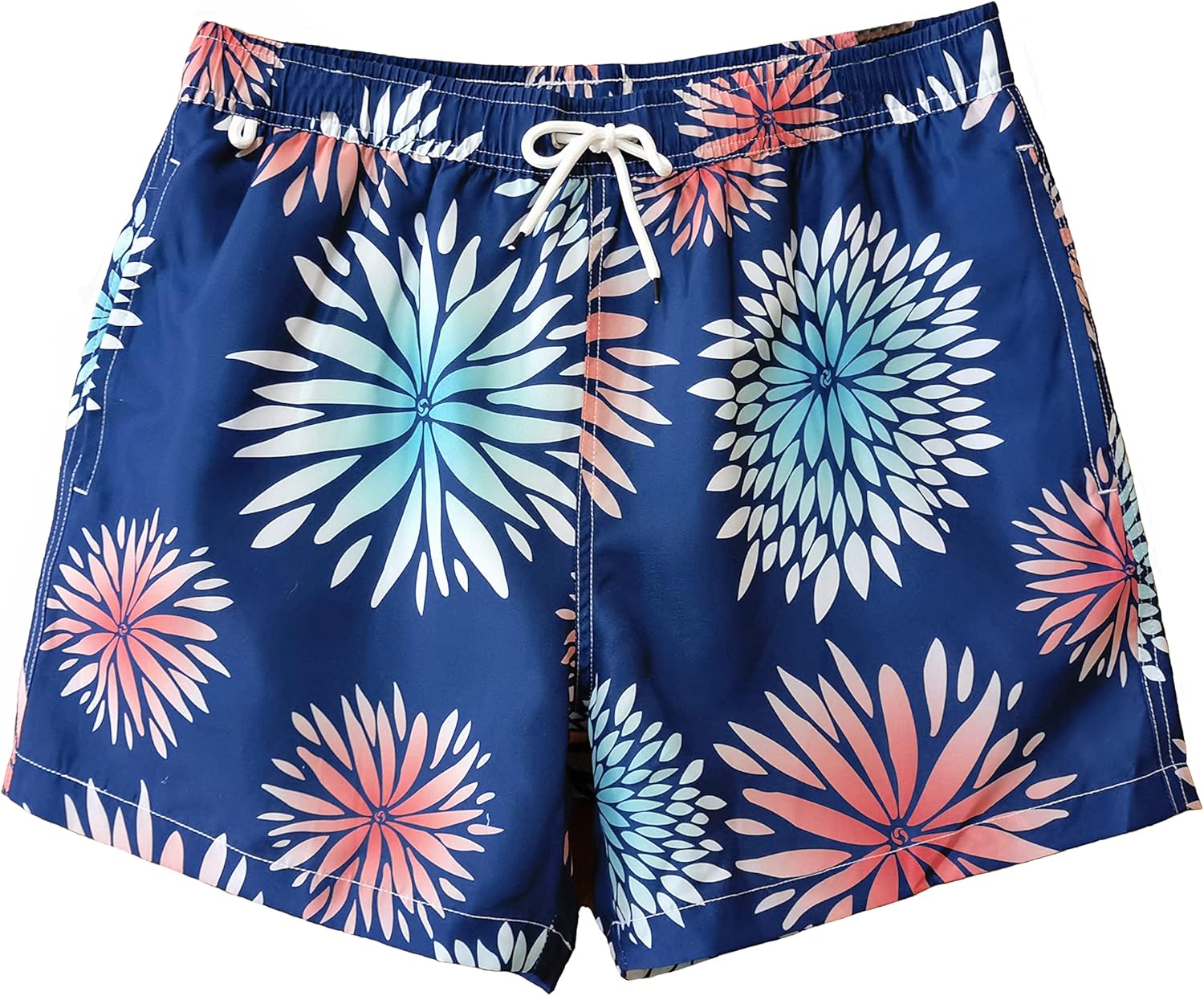 Beach Shorts Swim Trunks Quick Dry Men's Bathing Suit with Mesh Lining - Picture 78 of 111