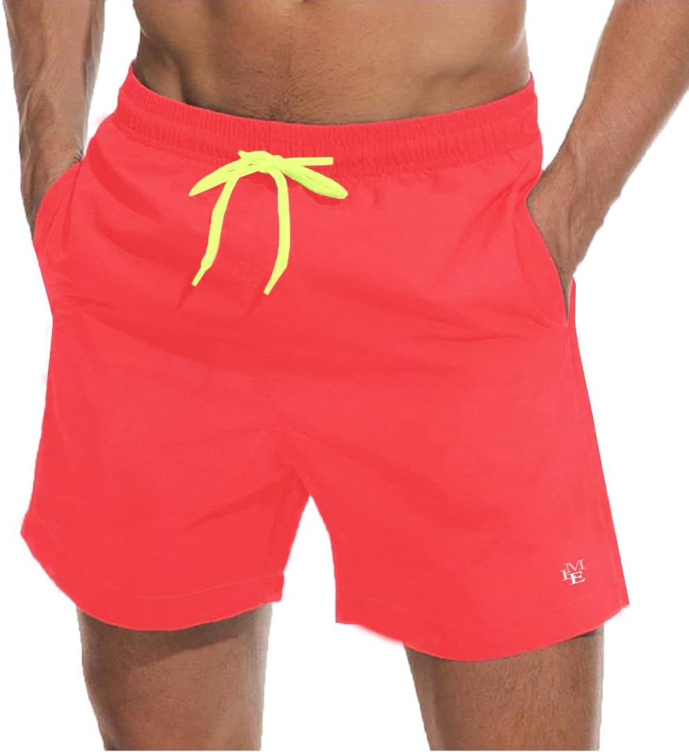 Beach Shorts Swim Trunks Quick Dry Men's Bathing Suit with Mesh Lining - Picture 82 of 111