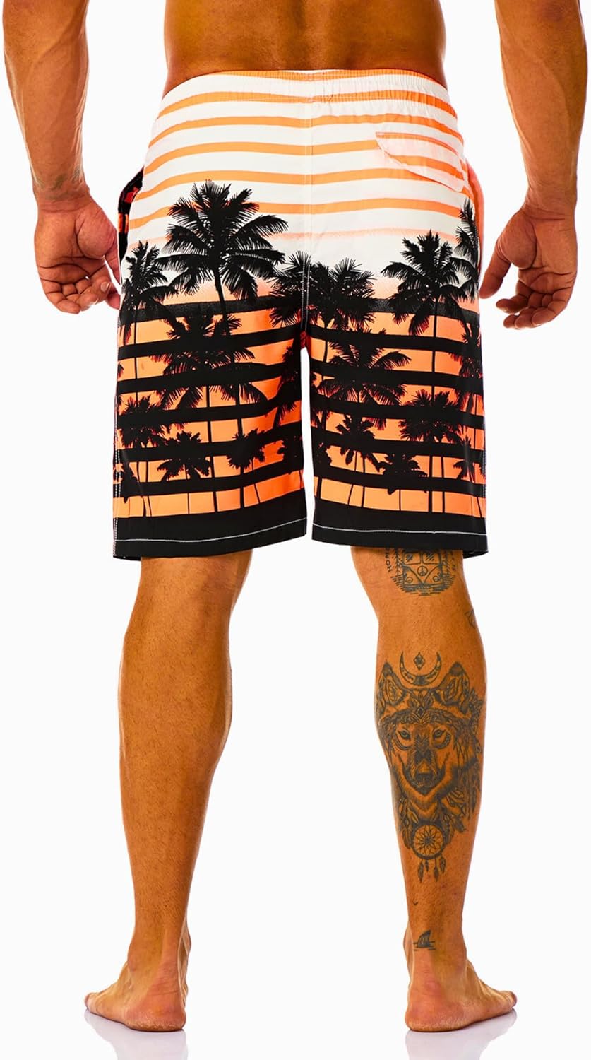 Bañador para hombre de secado rápido boardshorts para hombre, trajes de baño para hombre con forro de malla - Imagen 60 de 127