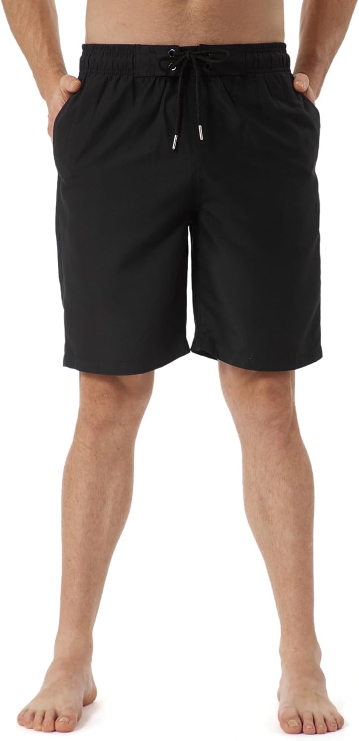 Bañador para hombre de secado rápido boardshorts para hombre, trajes de baño para hombre con forro de malla - Imagen 68 de 127